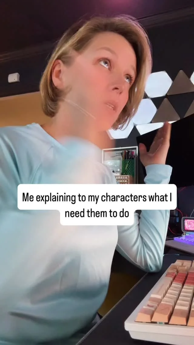 Listen, it’s called a developmental edit for a reason. Work with me here guys!