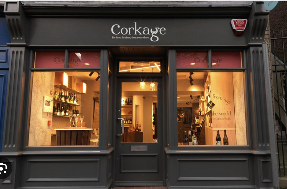 Corkage Guildford one of our chosen retail outlets in Guildford close to our vineyard