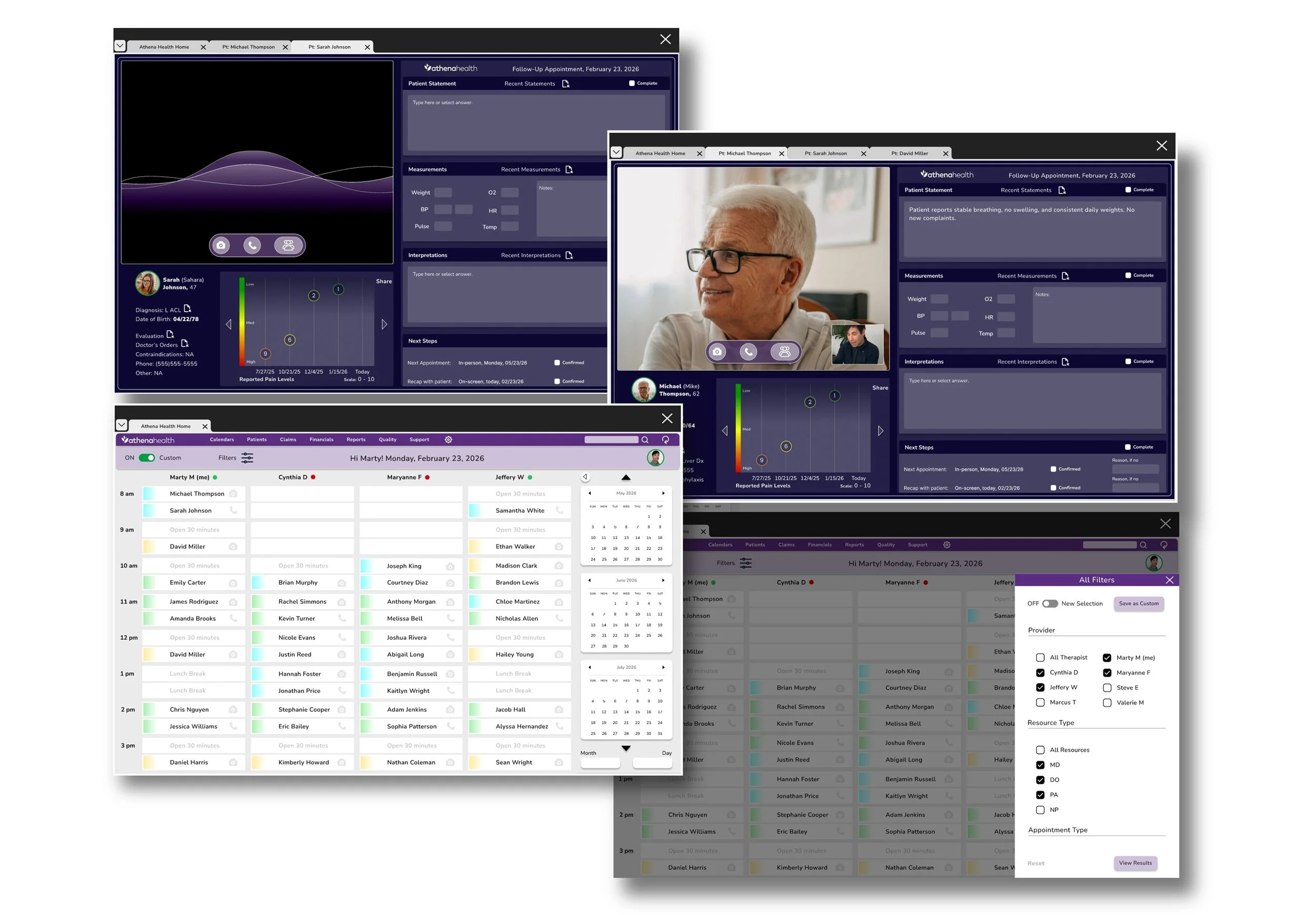 Athena Health Task Flow