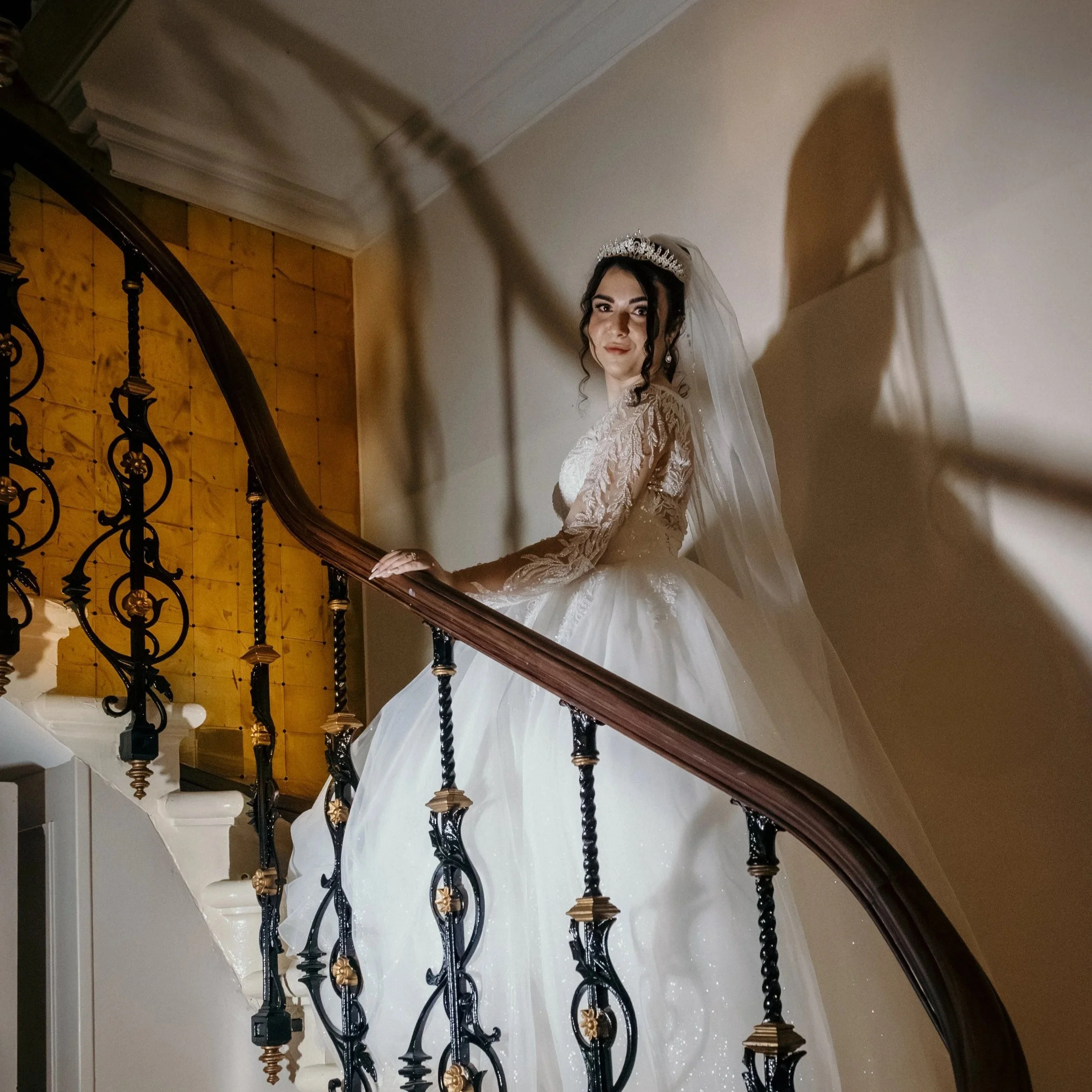 Soft glam bridal makeup look at Pendley Manor