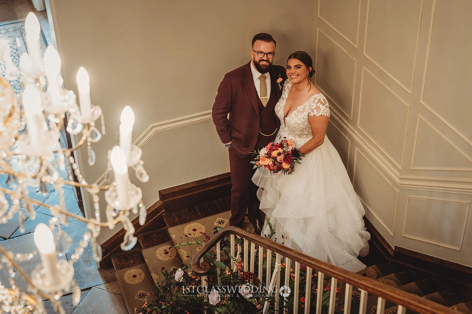 Soft glam bridal makeup at Offley Place, Hertfordshire