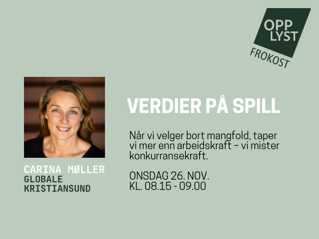 Opplyst frokost - Verdier på spill