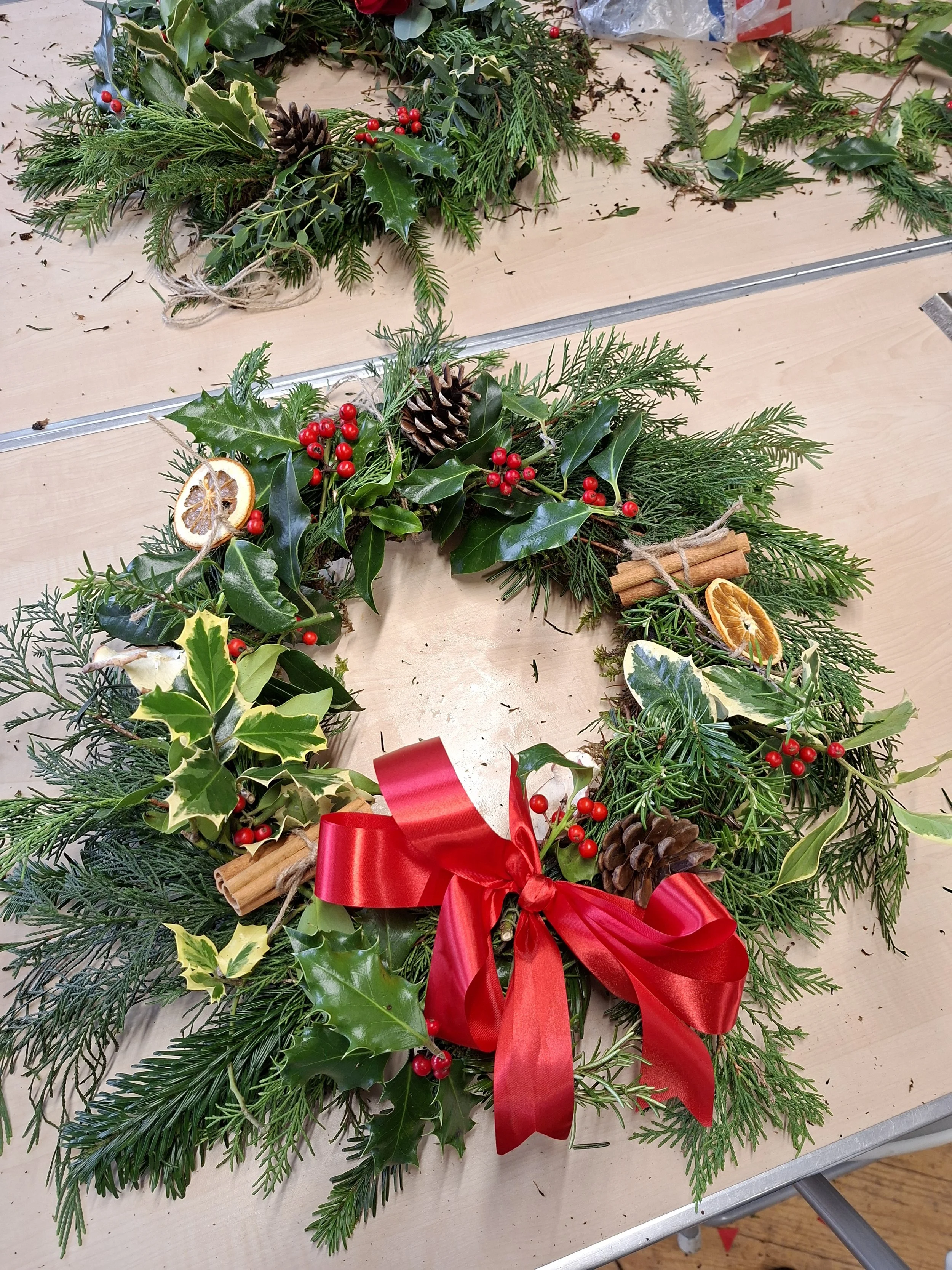 Christmas Willow Wreaths (morning session)