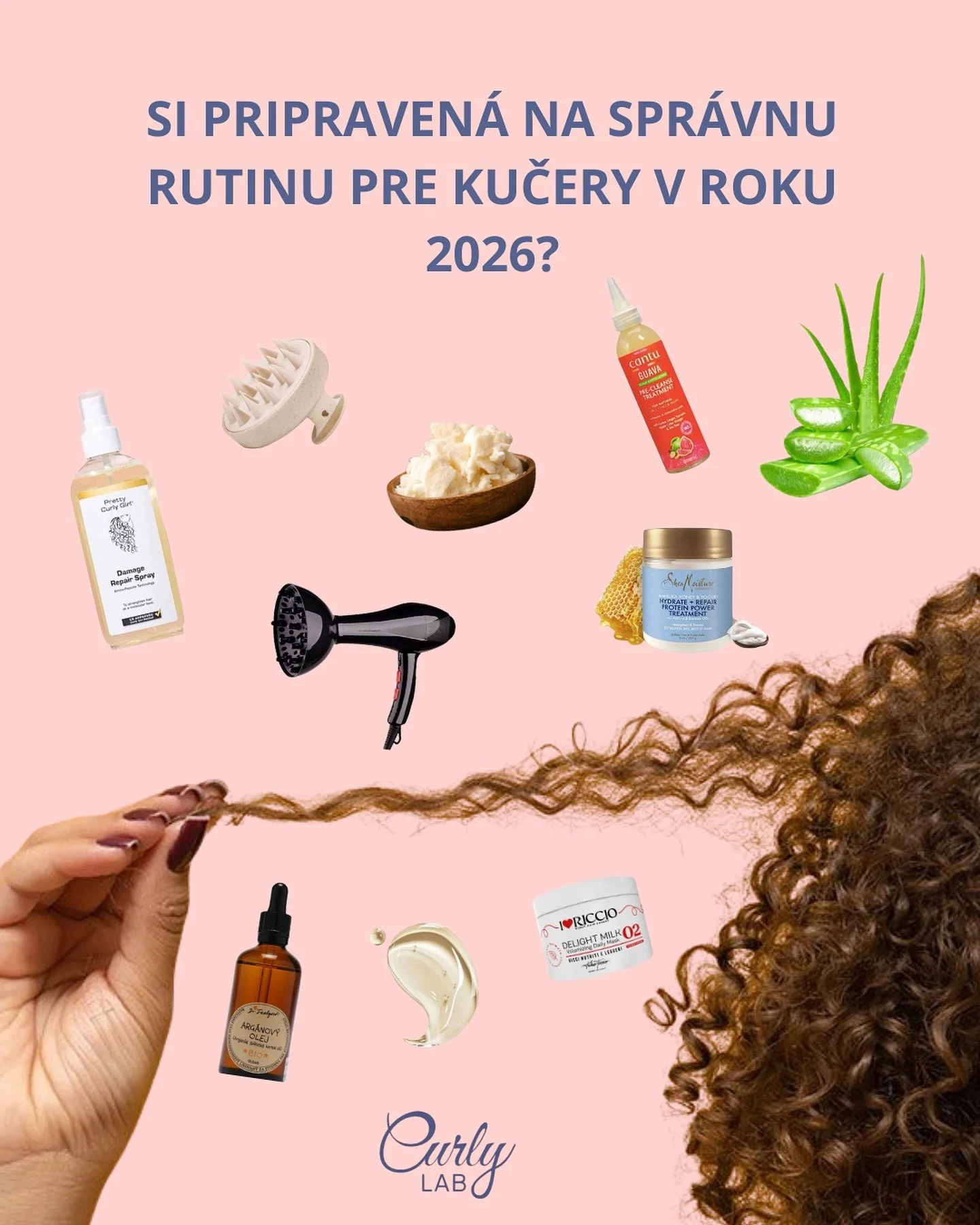Si pripraven&aacute; na spr&aacute;vnu rutinu pre kučery v roku 2026? ✨

V roku 2026 už nejde o množstvo produktov ani o skr&yacute;vanie kučier❌, ide o to vyťažiť maximum z tvojej prirodzenej text&uacute;ry. 💛

Kľ&uacute;čom s&uacute;: hydrat&aacut
