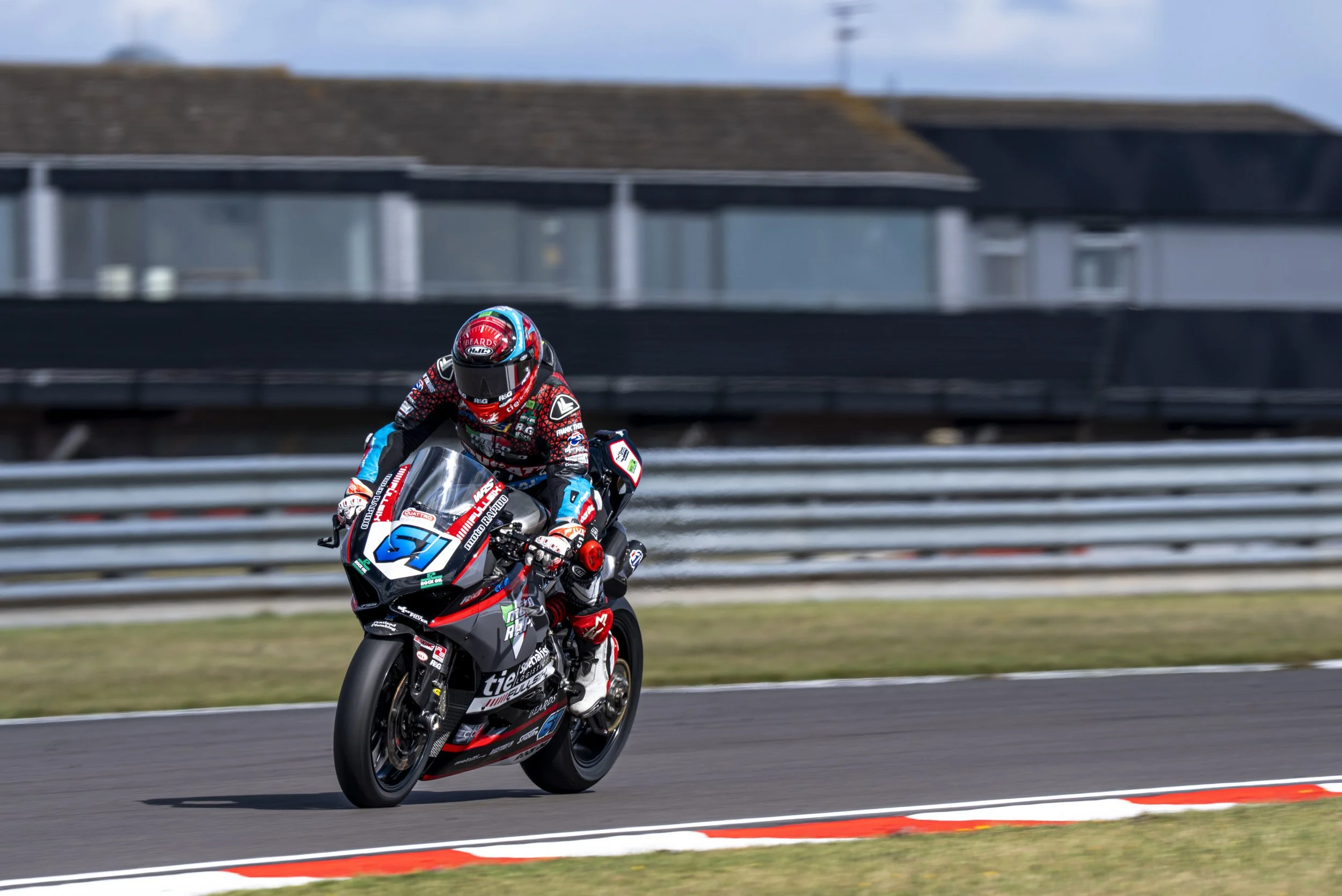 Back on the podium at Donington