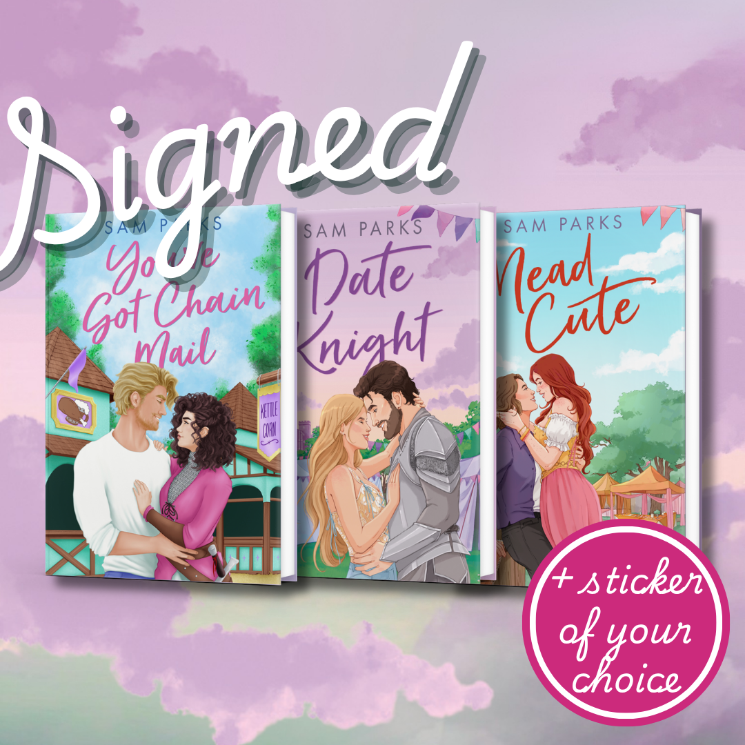 Roll for Romance signed book bundle (books 1, 2 & 3)