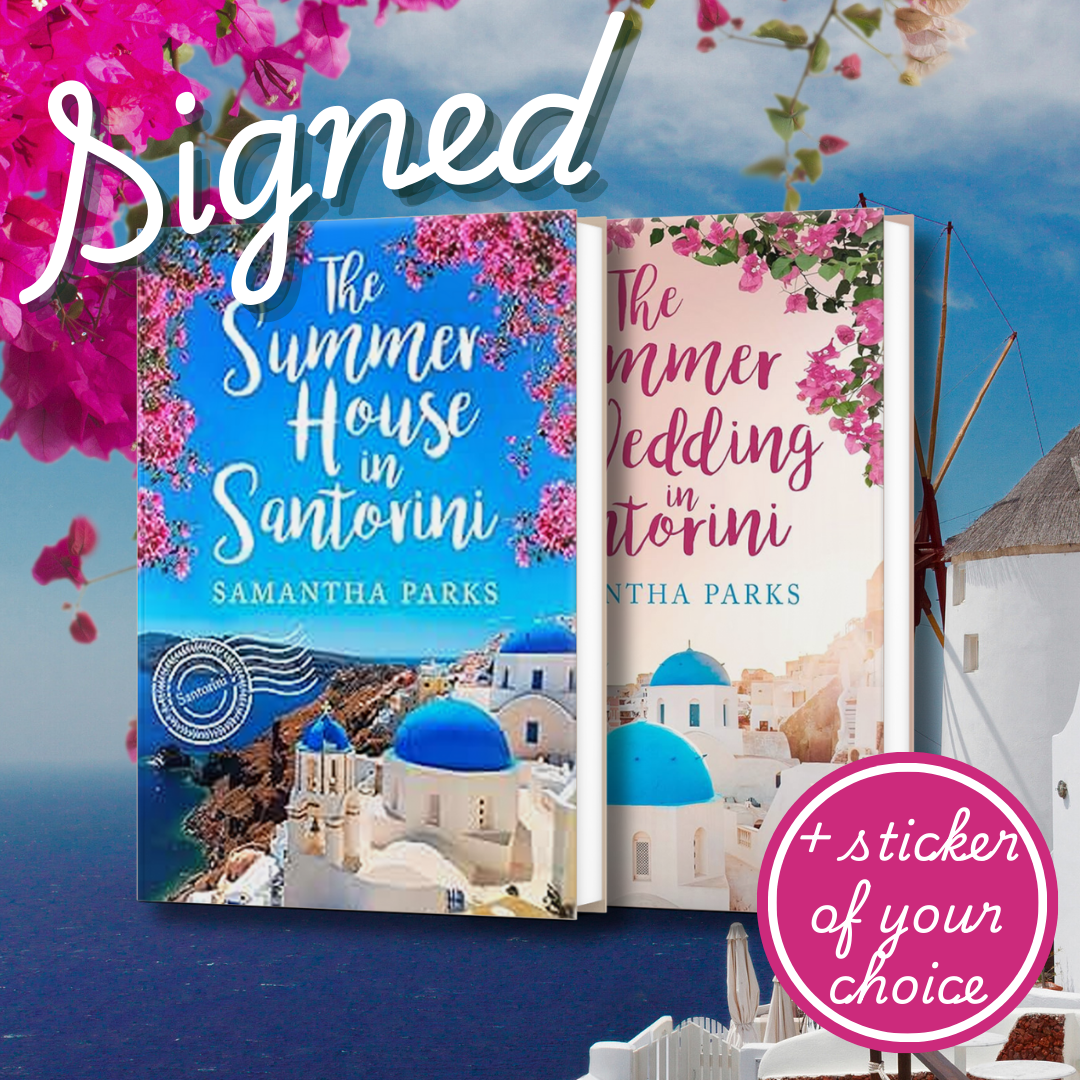 Santorini Duology signed book bundle (books 1 & 2)