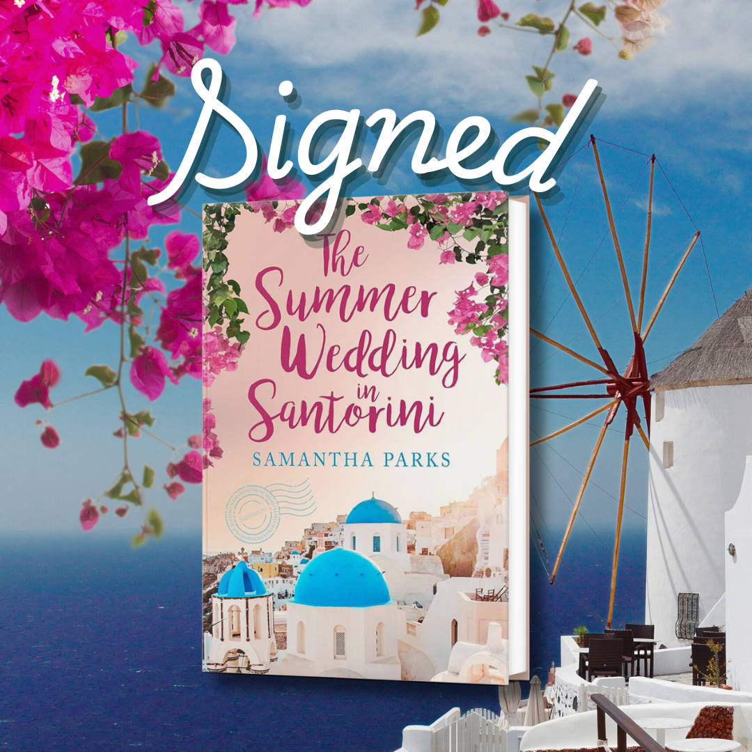The Summer Wedding in Santorini: signed copy