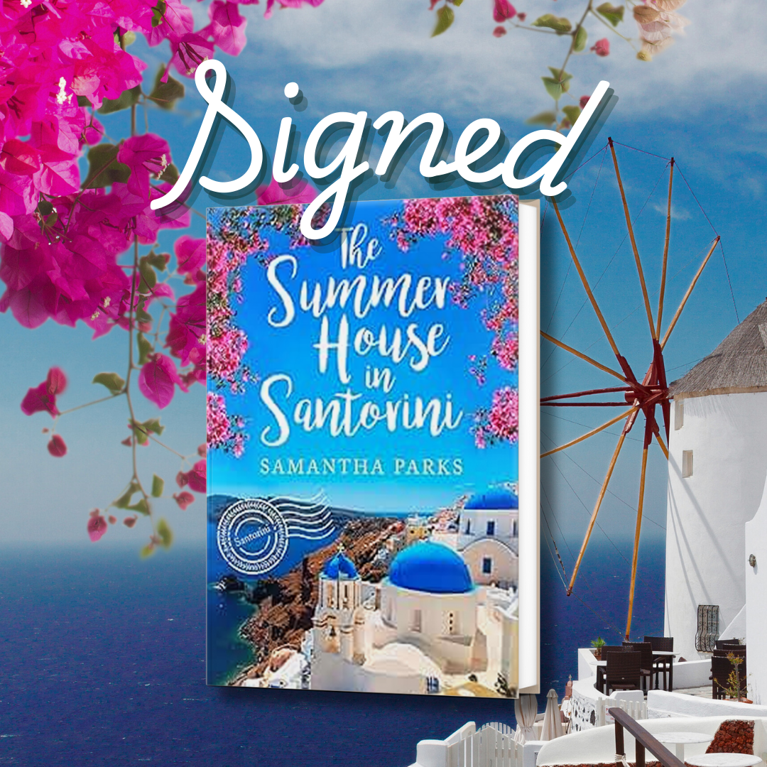 The Summer House in Santorini: signed copy