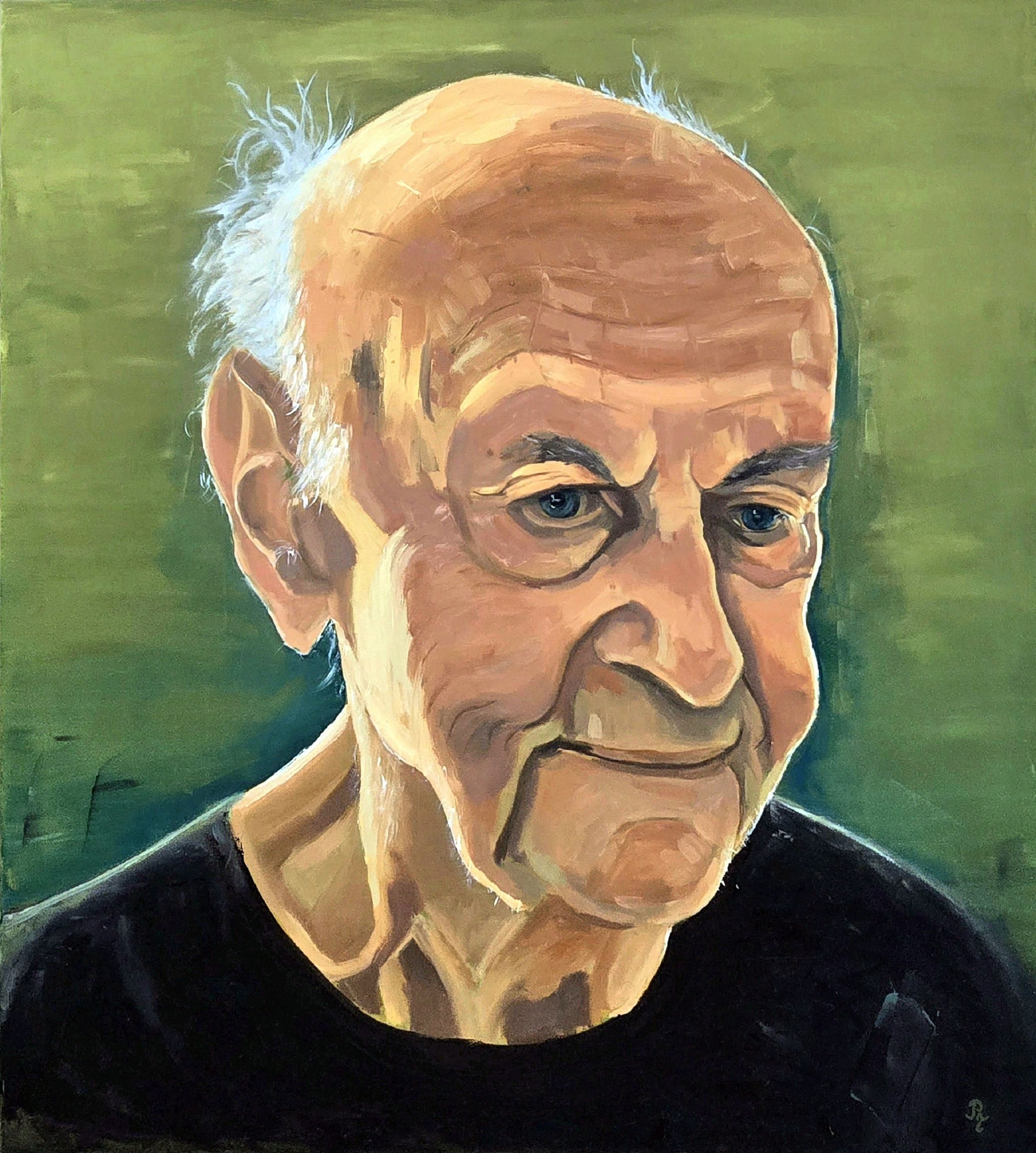 

Ing. Arch. Jiří Munk, olej na plátně, 100 x 90 cm
