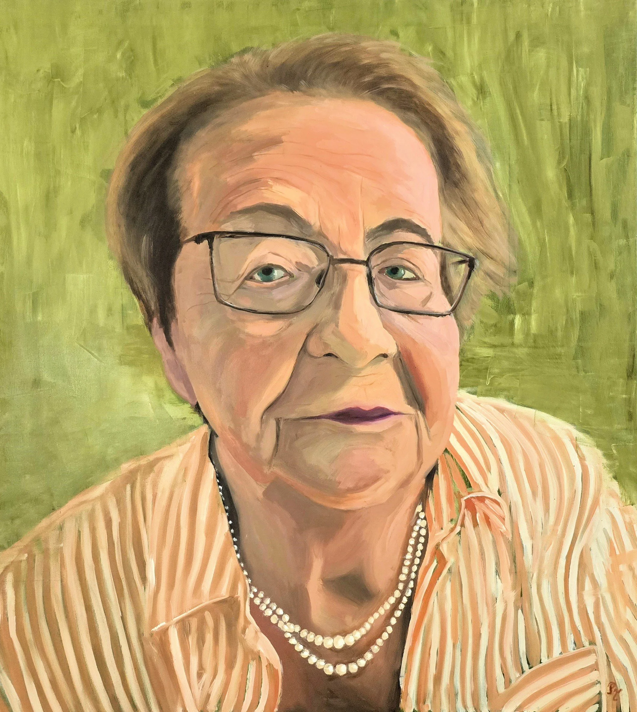 

Marta Neužilová, olej na plátně, 100 x 90 cm
