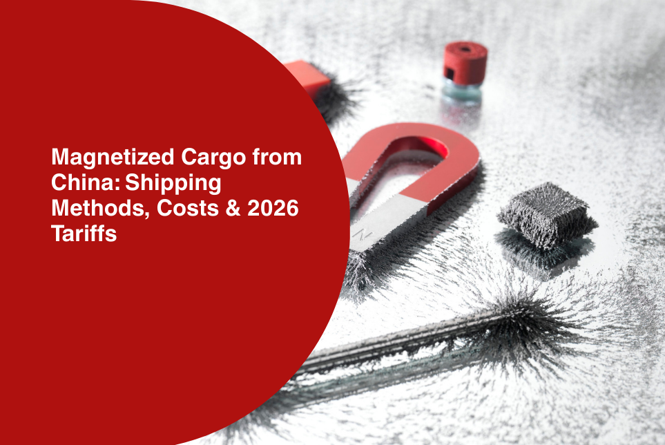 Magnetized Cargo from China: Shipping Methods, Costs &amp; 2026 Tariffs