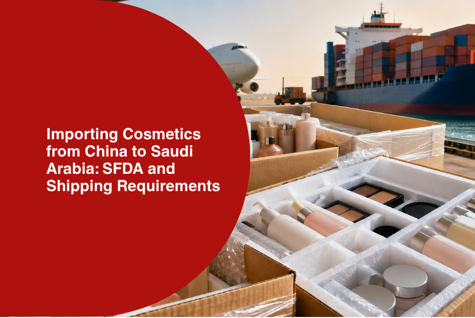 Import Cosmetics from China to Saudi Arabia: SFDA Guide