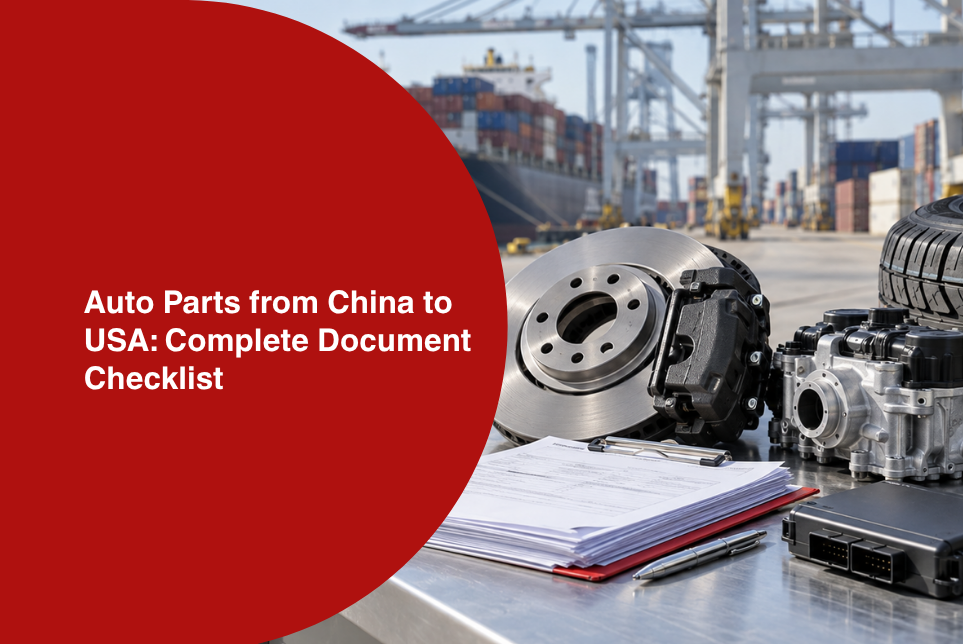 Auto Parts from China to USA: Complete Document Checklist