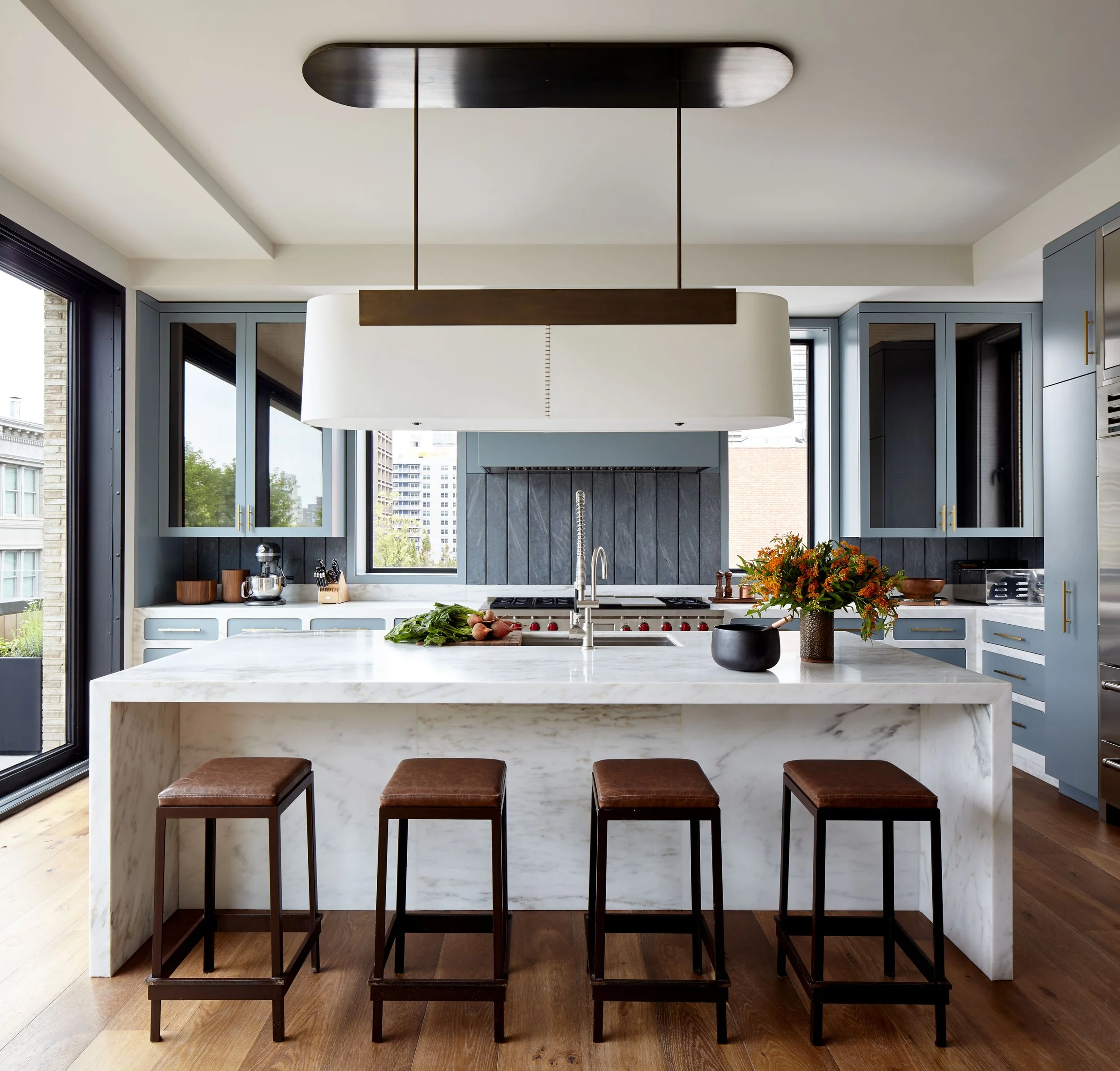 Curated visual reference: Gallery Detail: Soho Penthouse Sculptural Furnishings Curated Art Full Scope