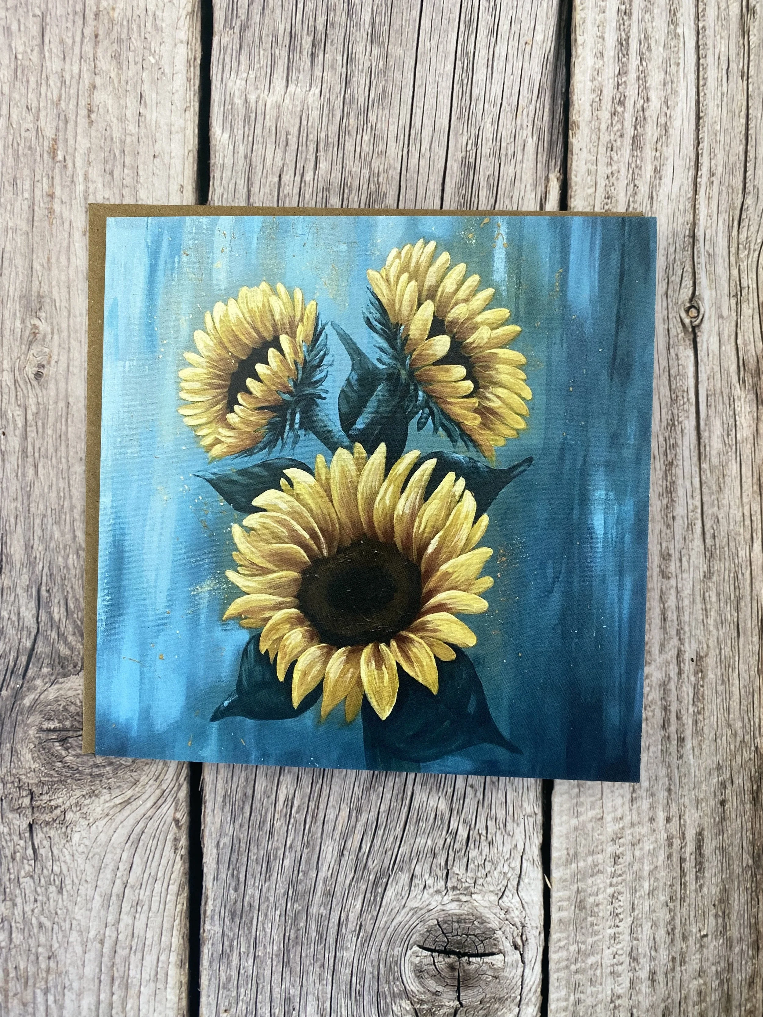 Happiness The Sunflower Greeting Card