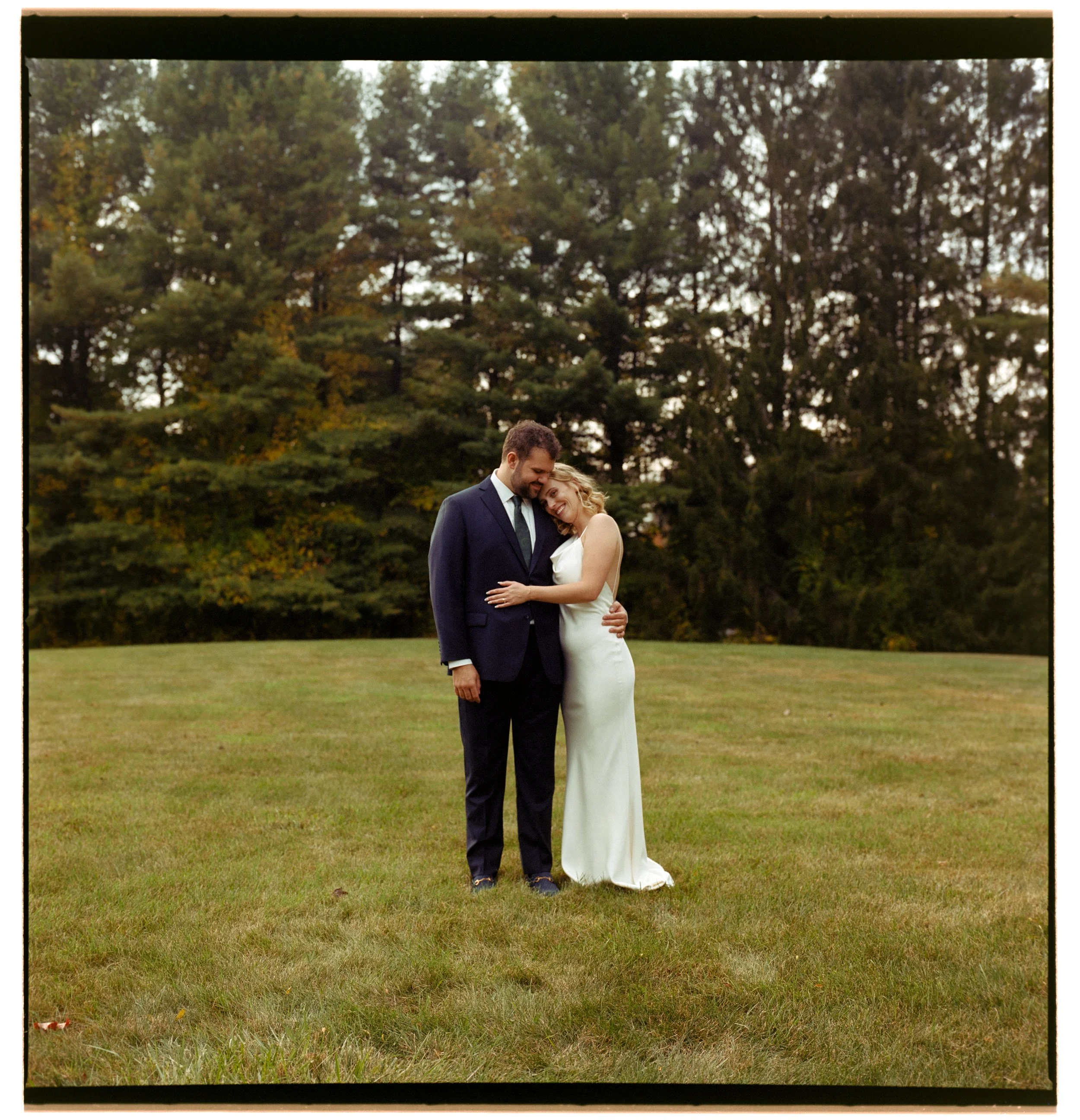 A warm candid image taken on 120 medium format film