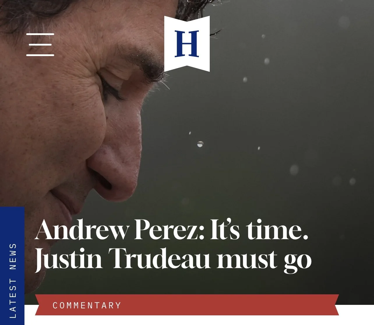 Op-ed: It’s time. Justin Trudeau must go