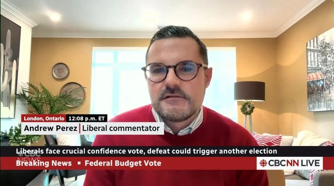 CBC News Network’s Aarti Pole speaks with Liberal Commentator Andrew Perez