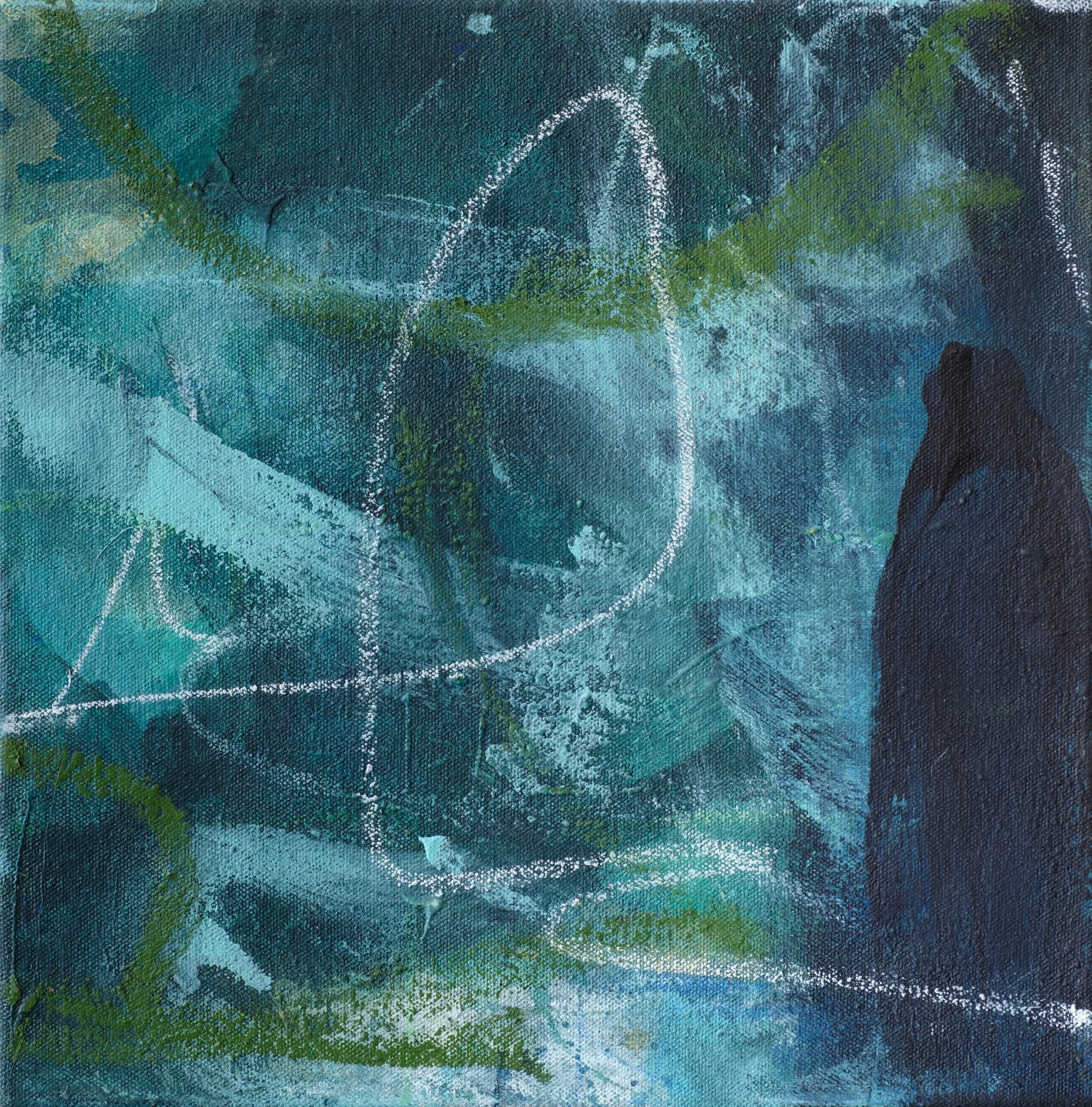 Untitled, 2025 (blue white scribble) (closeup).jpg