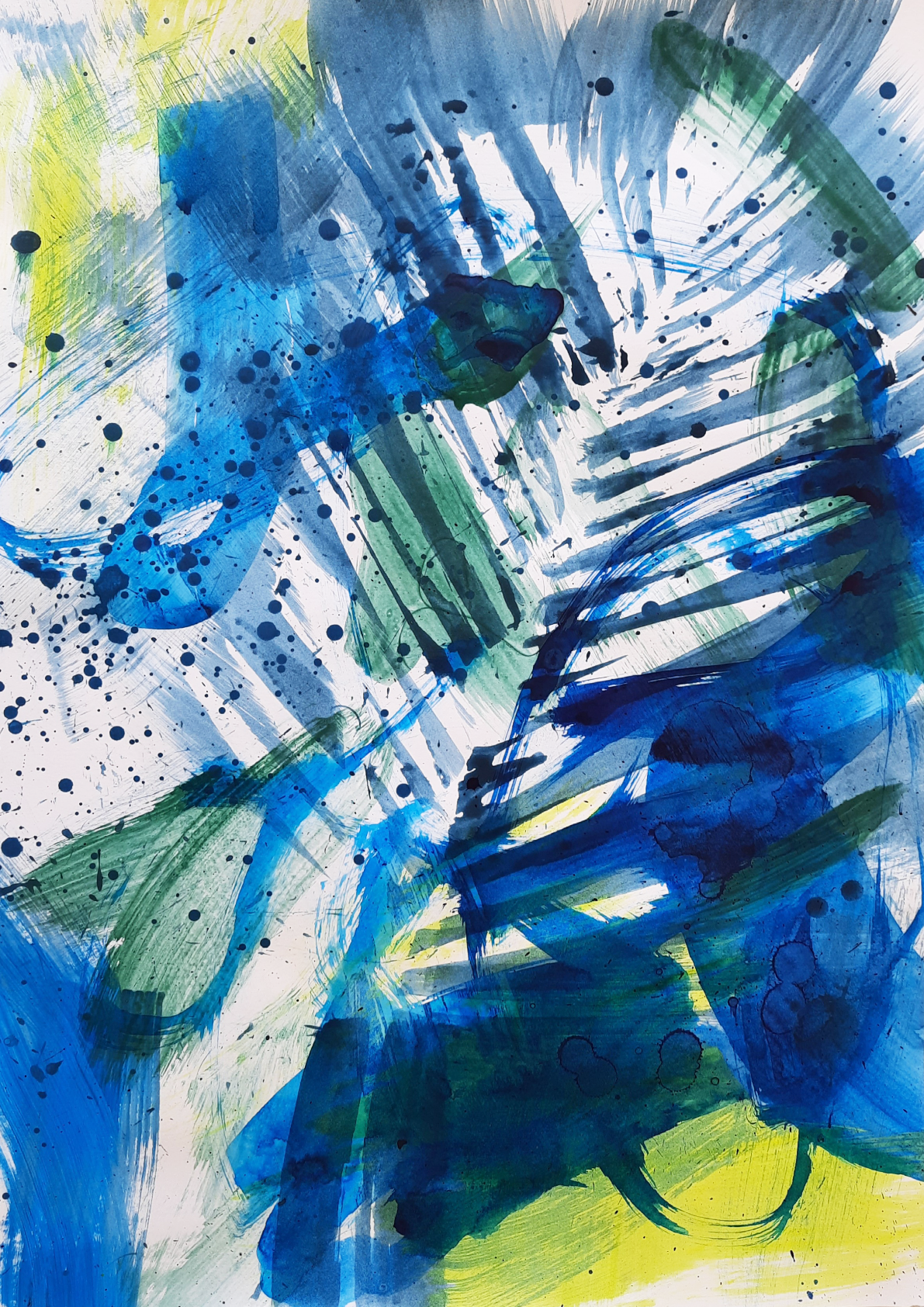Palm II,  giclée fine art print, 42 x 59.4 cm, 2024