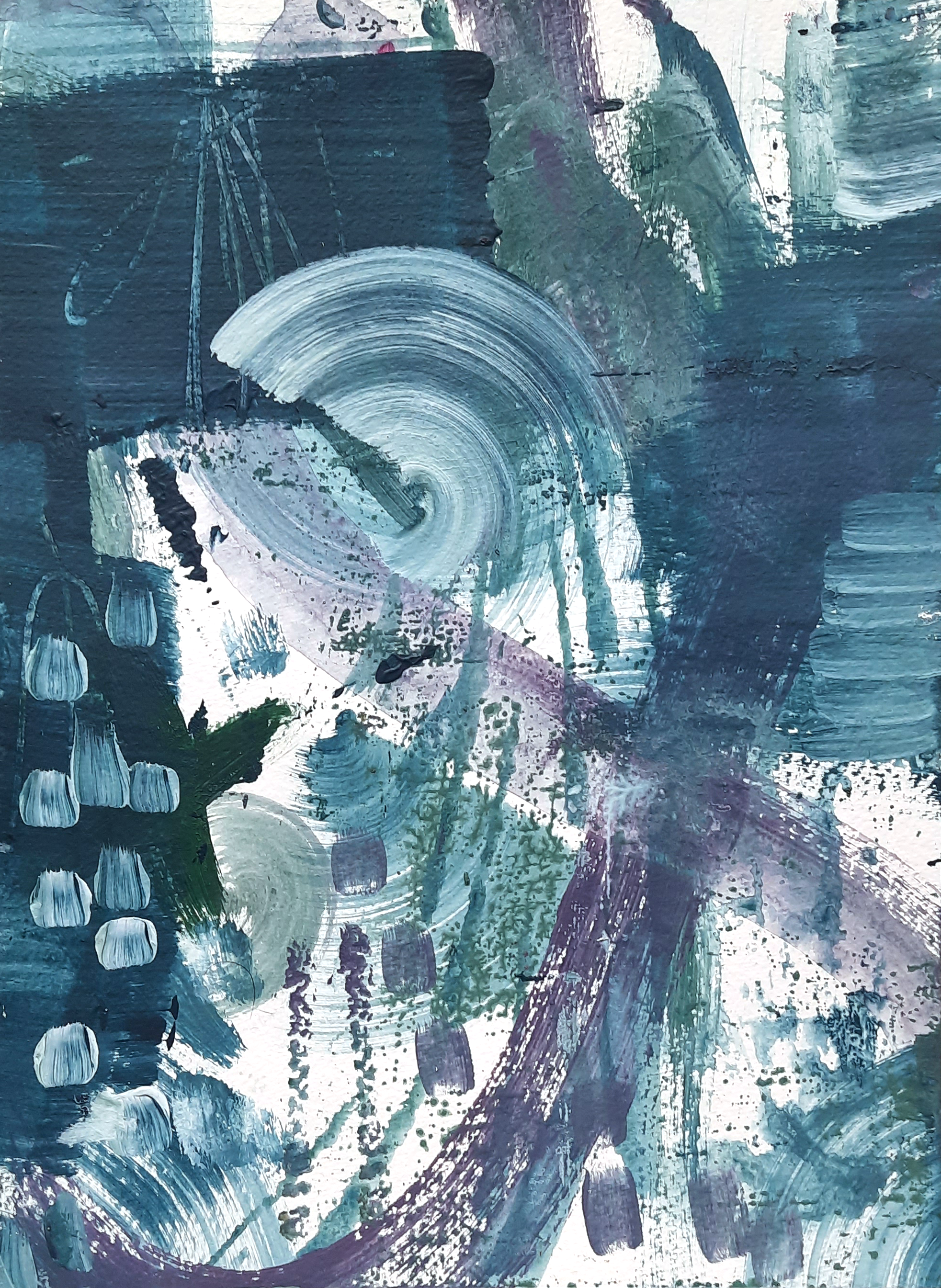 Untitled,   acrylic on paper, 24 x 32 cm, available for purchase