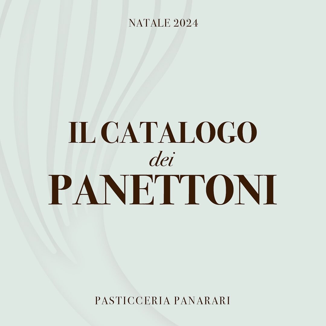 Catalogo dei Panettoni - Natale 2024 🎄

Scegli quale tra le nostre proposte di gusto e formato &egrave; quella che si addice di pi&ugrave; al tuo Natale 💫

Come ogni anno Pasticceria Panarari li farcisce di bont&agrave;, gusto e passione ❤️

E se h