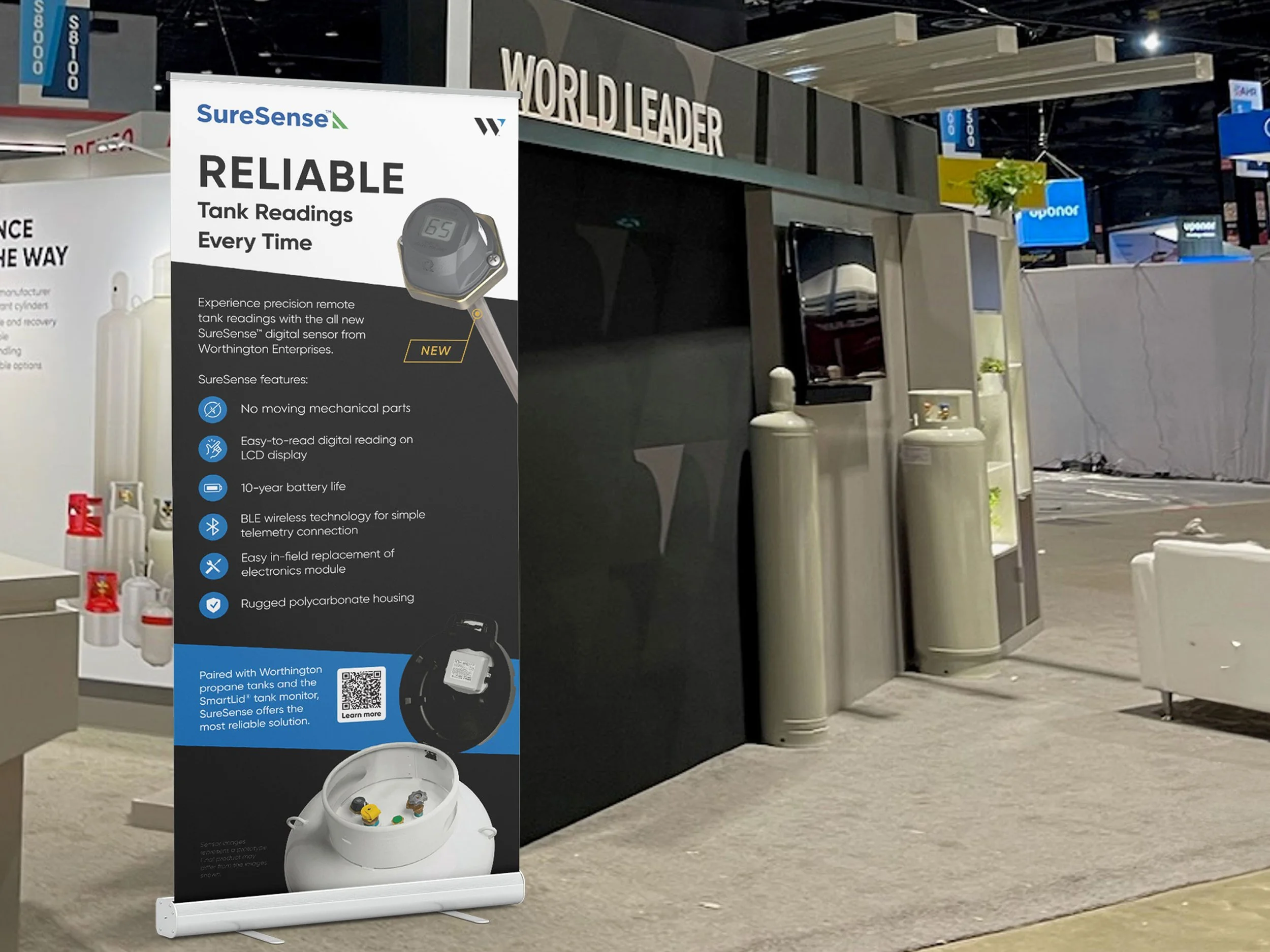 SureSense Trade Show Banner