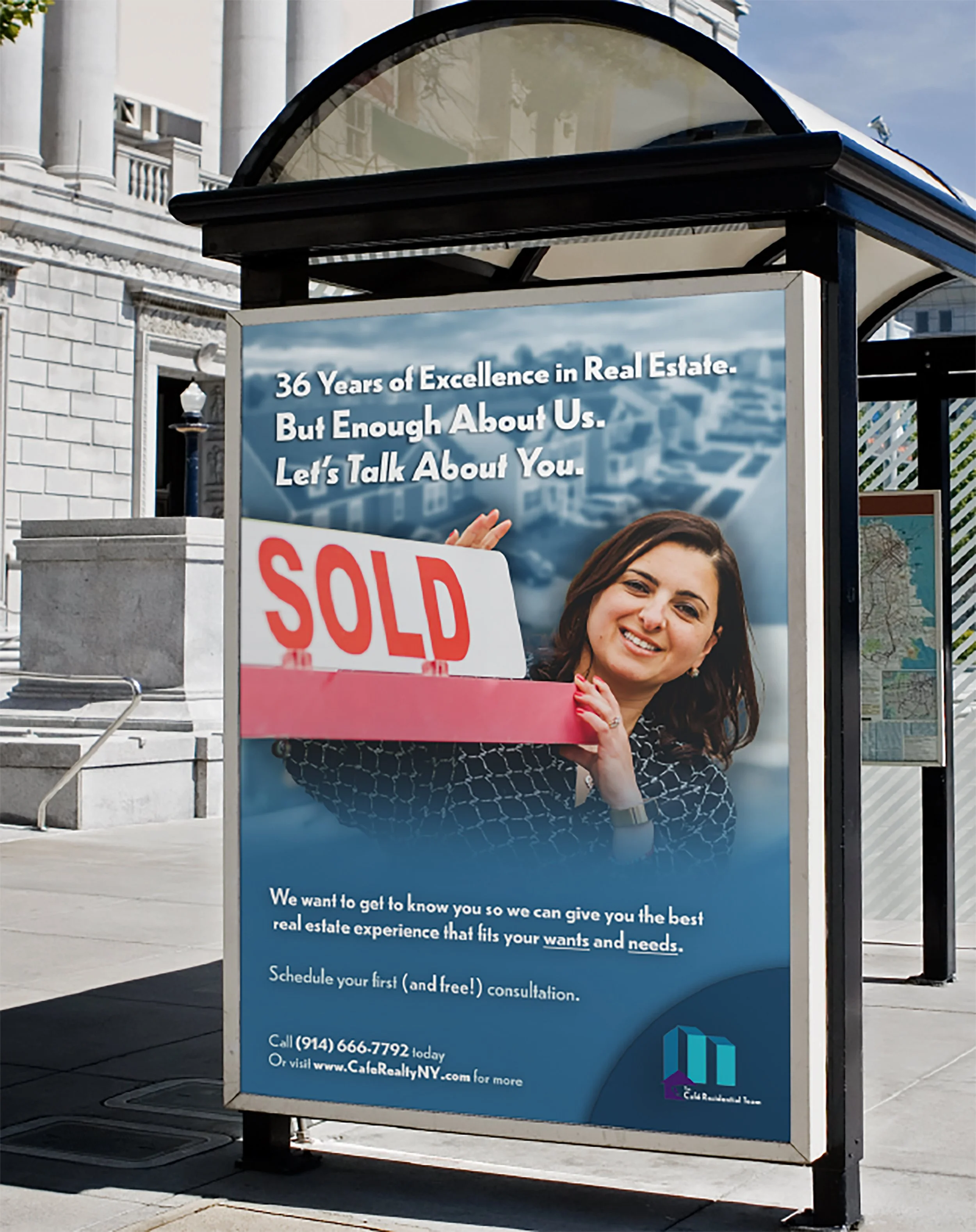 The Café Residential Team - Billboard Ad 2