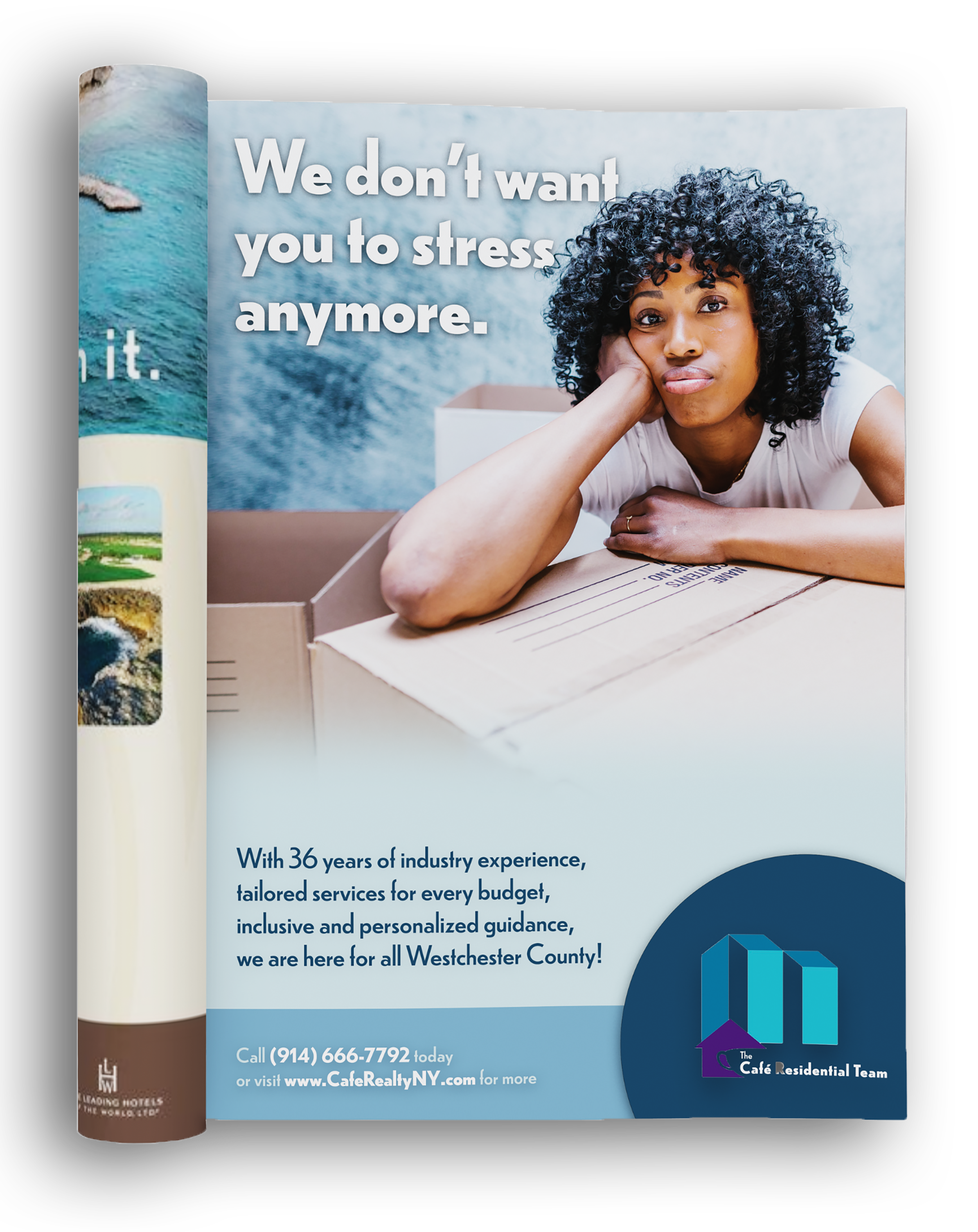 The Café Residential Team - Magazine Ad