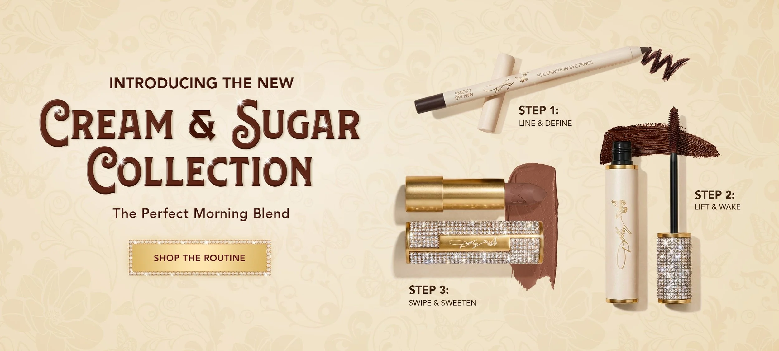 Cream & Sugar Collection Banner