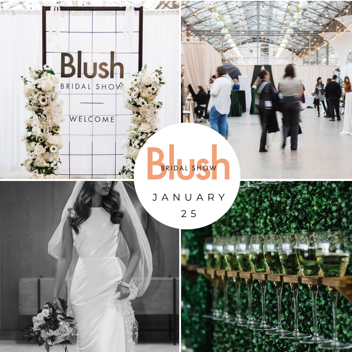 The Blush Bridal Show in Edmonton - January 25th, 2026!