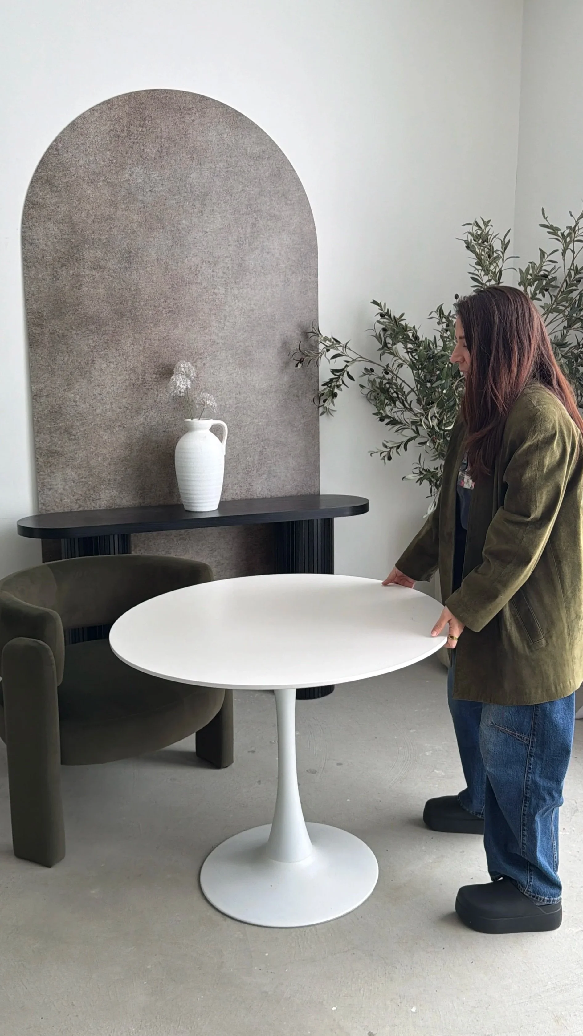 Branding behind the scenes photo taken of photographer setting up for branding shoot in YEG