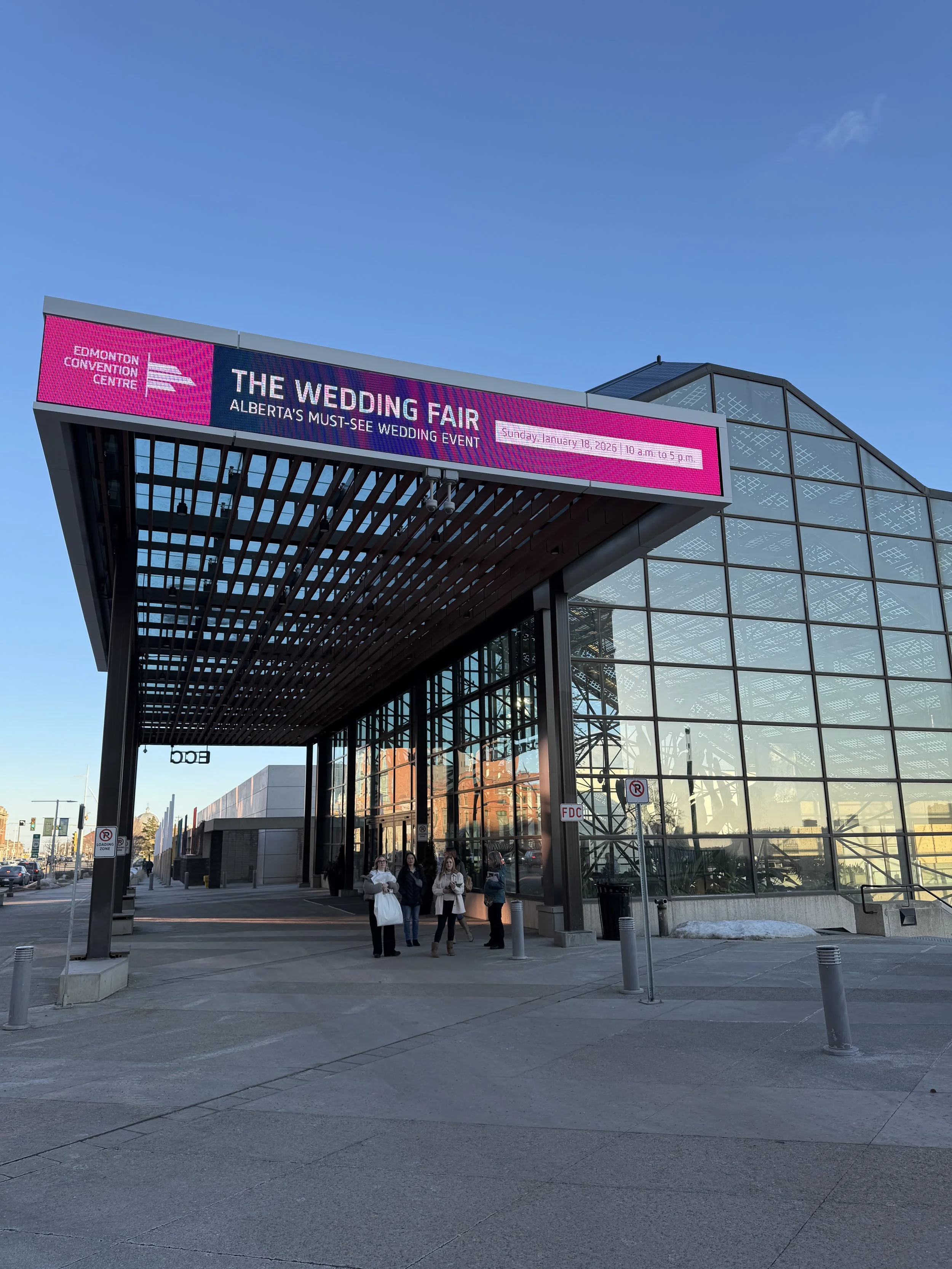 Photograph of the Edmonton Convention Centre taken by YEG Content Creator