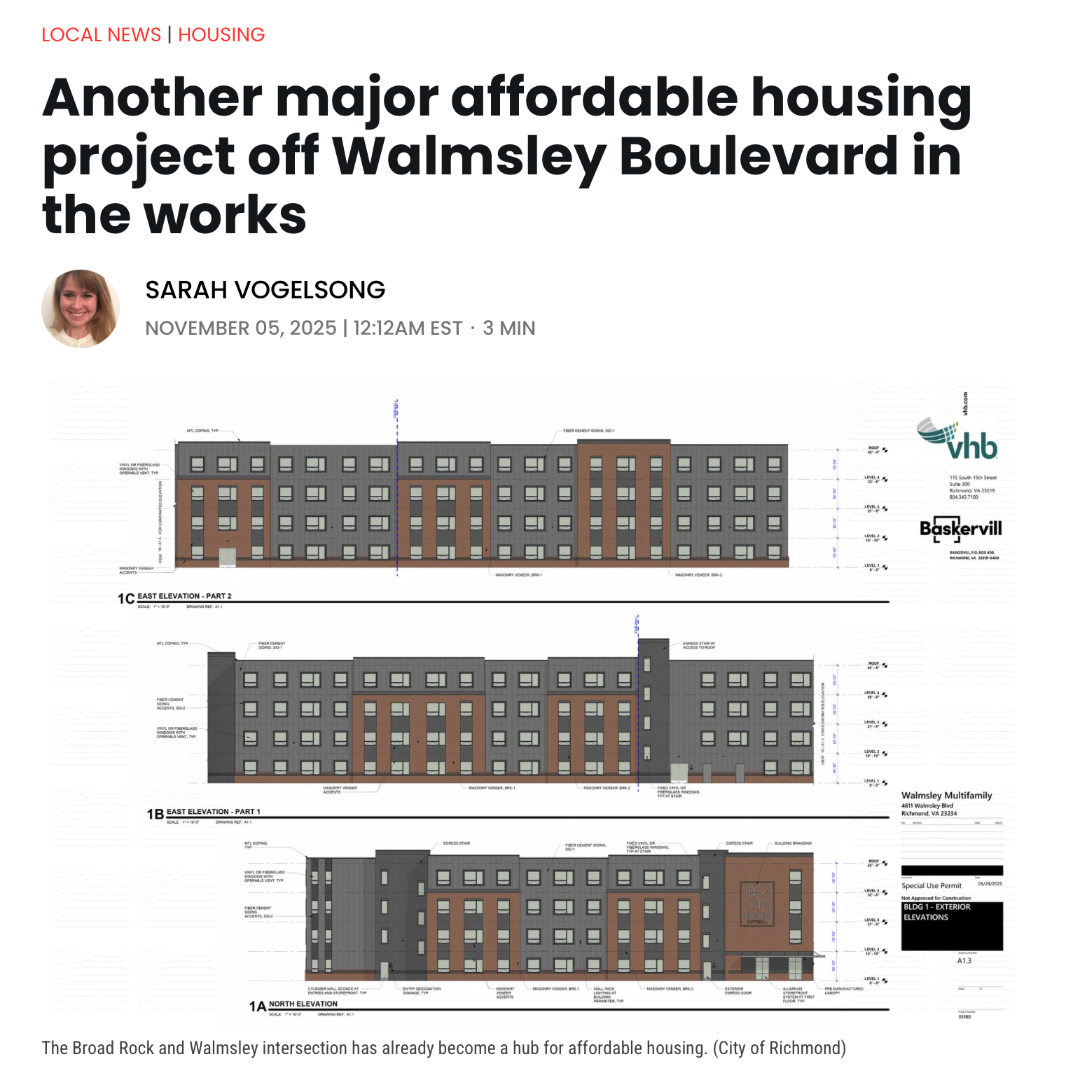 Another major affordable housing project off Walmsley Boulevard in the works