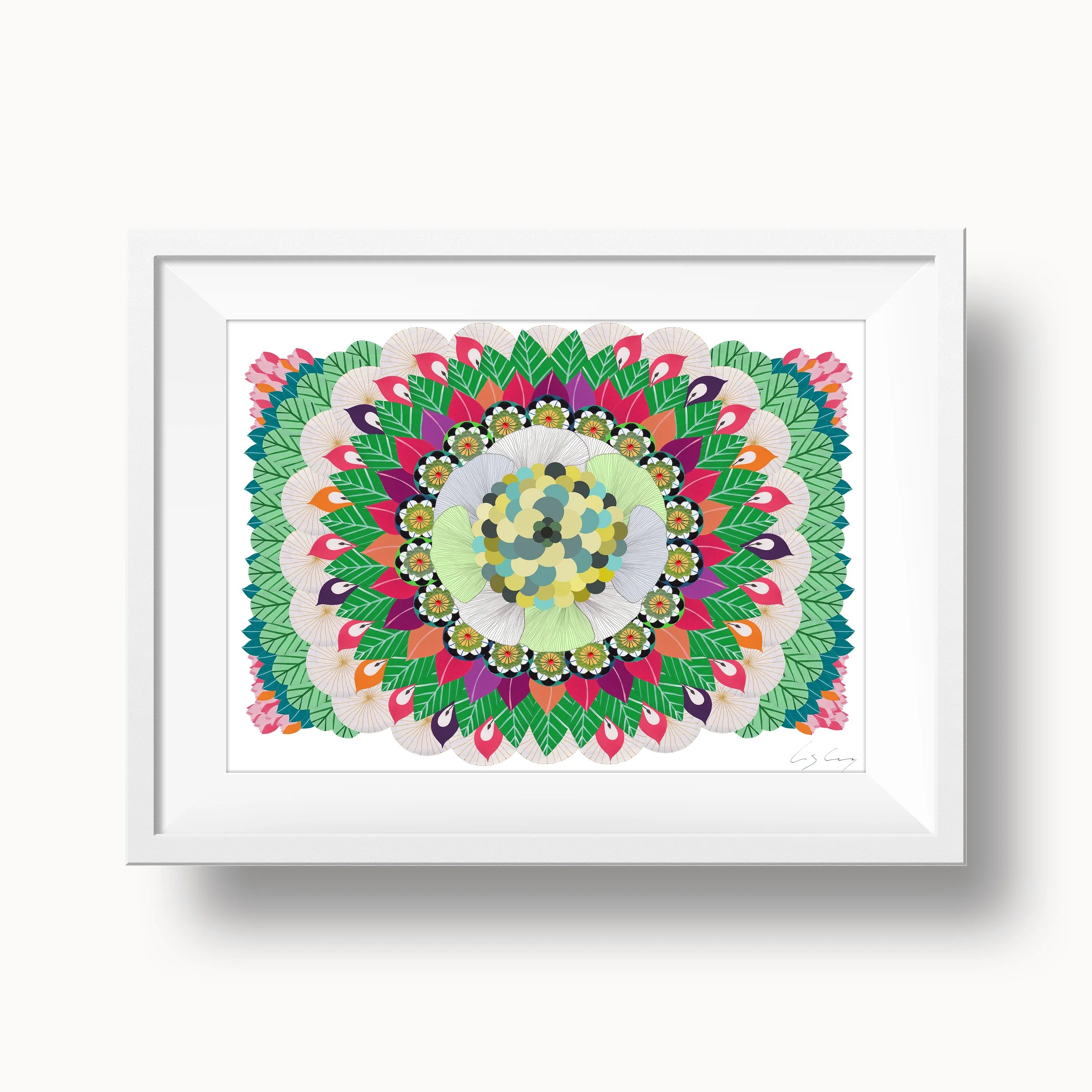 Nature-mandala-with-flowers-leaves