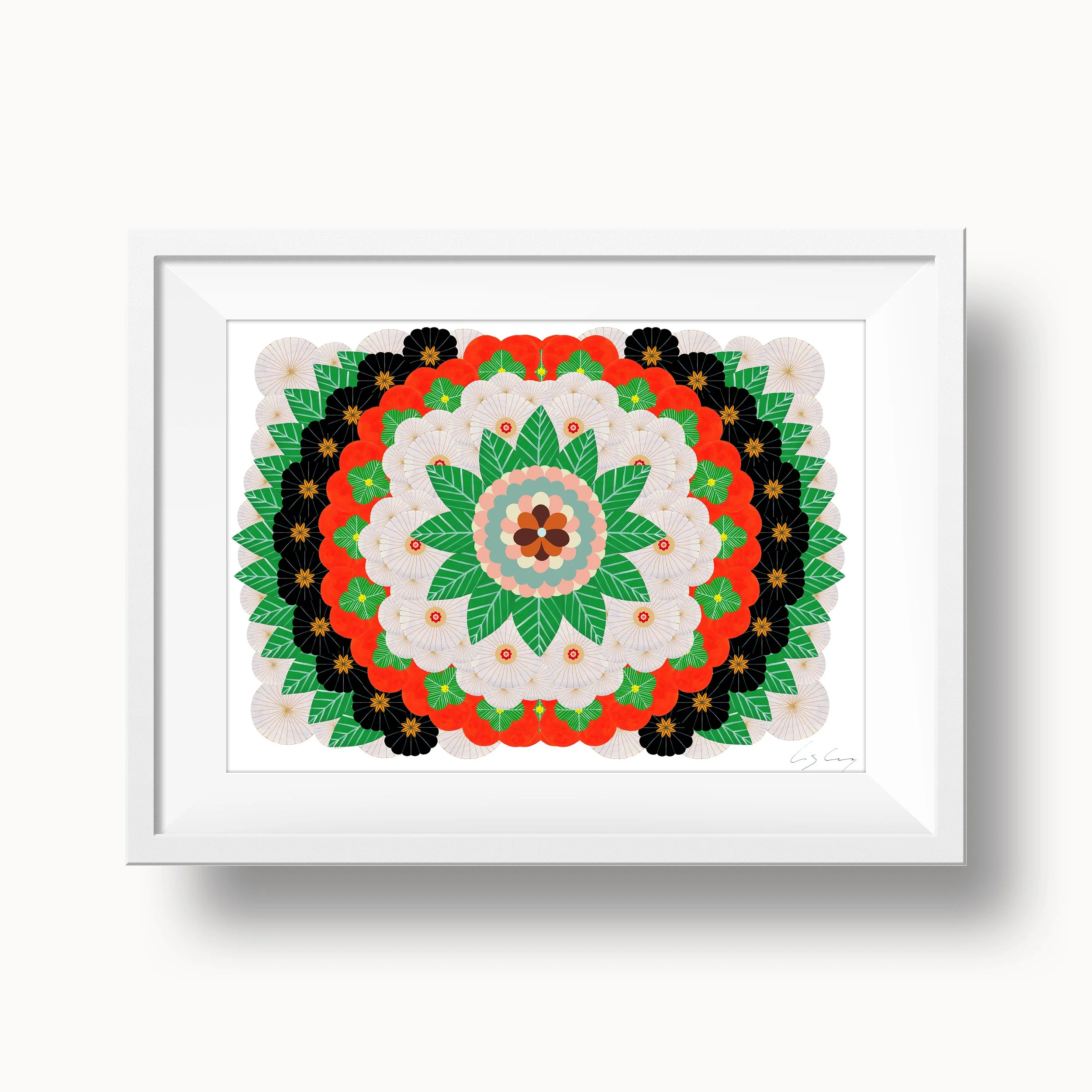 Nature-mandala-with-flowers-leaves