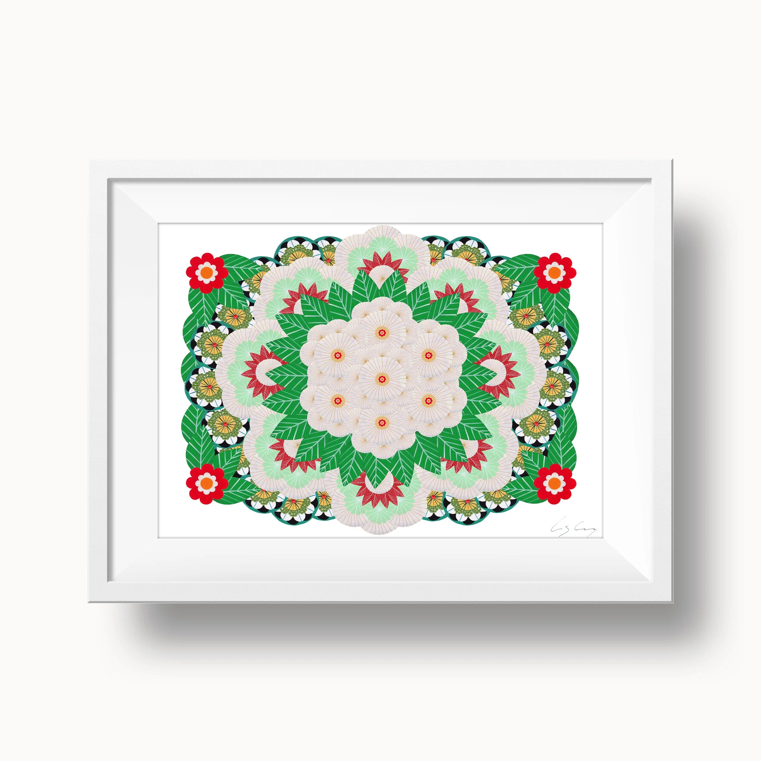 Nature-mandala-with-flowers-leaves