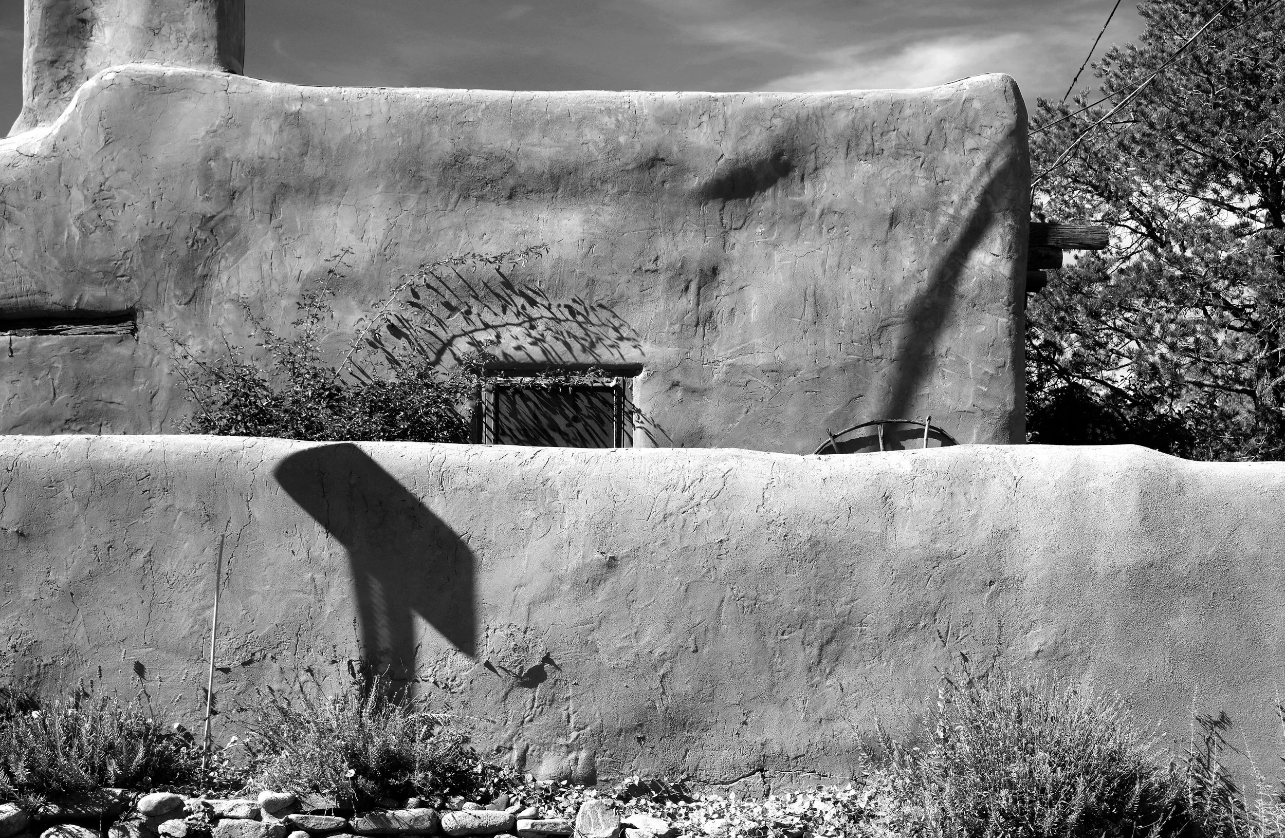 Adobe House, Canyon Road, Santa Fe, Fall 2021