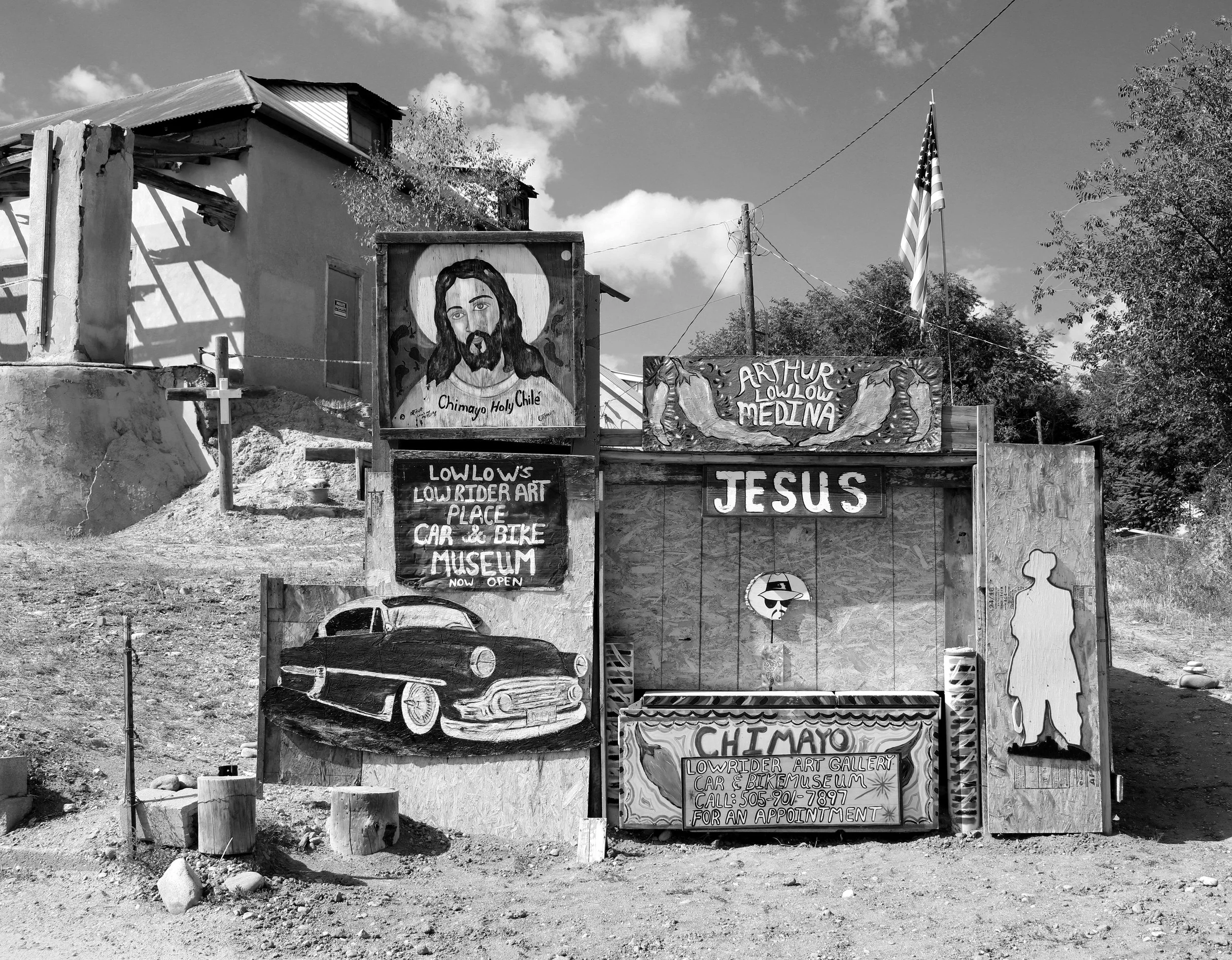 Low Low's Lowrider Art Place, Chimayo NM, Fall 2021
