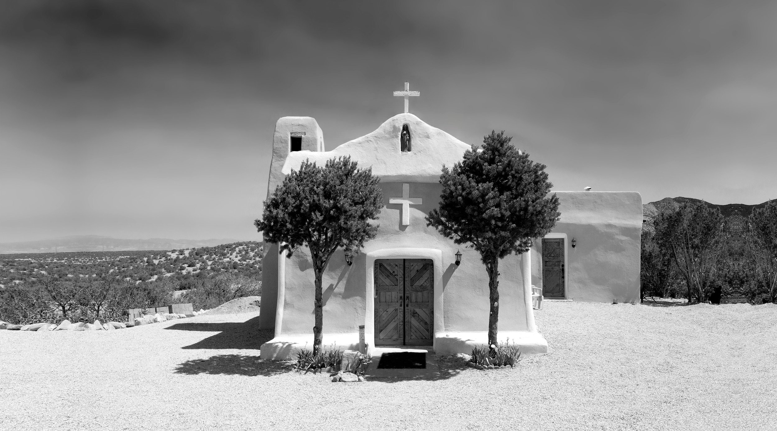 San Francisco de Asis Church, Golden NM, Summer 2013