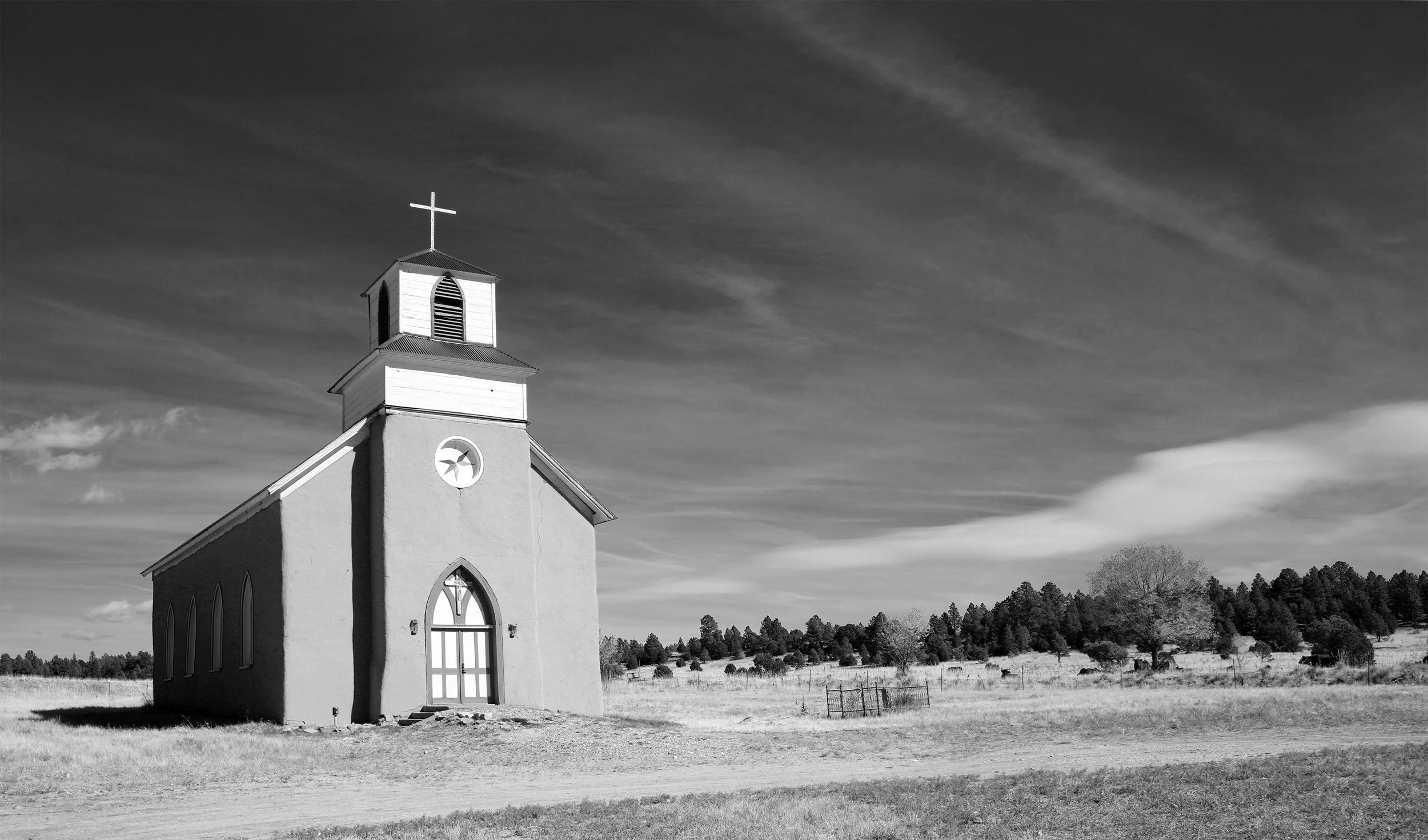 Sacred Heart Catholic Church, Rainsville NM, Fall 2021