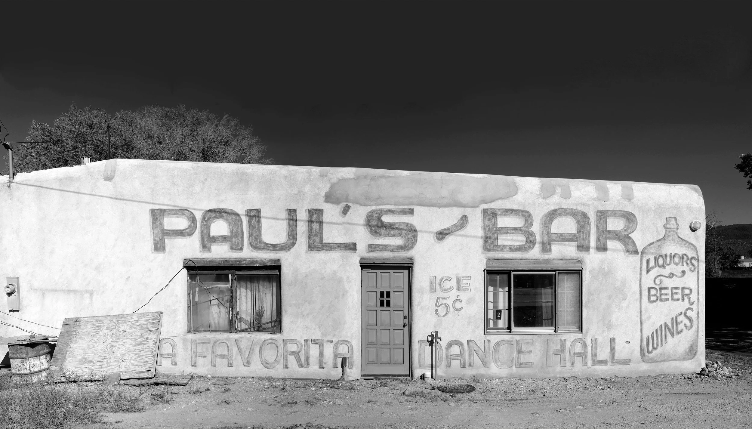 Paul's Bar, Ranchos de Taos NM, Fall 2021