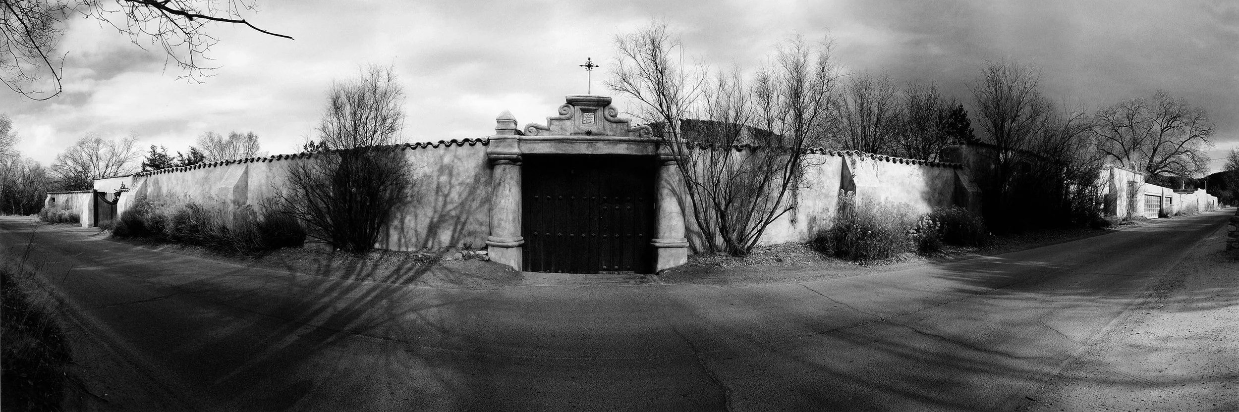 Residence, Upper Canyon Road, Santa Fe, Winter 2011