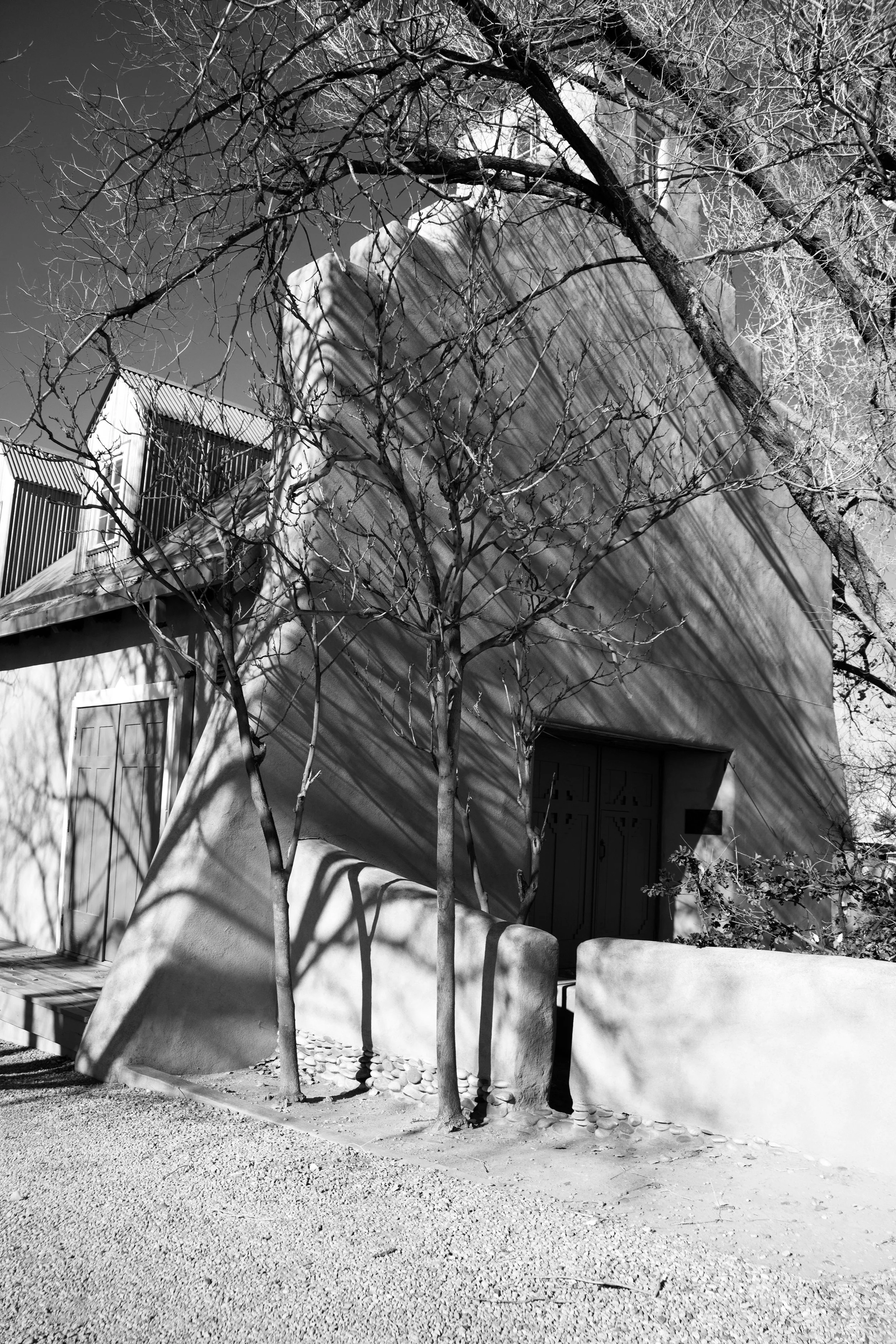 Pink Church, Santa Fe, Winter 2021
