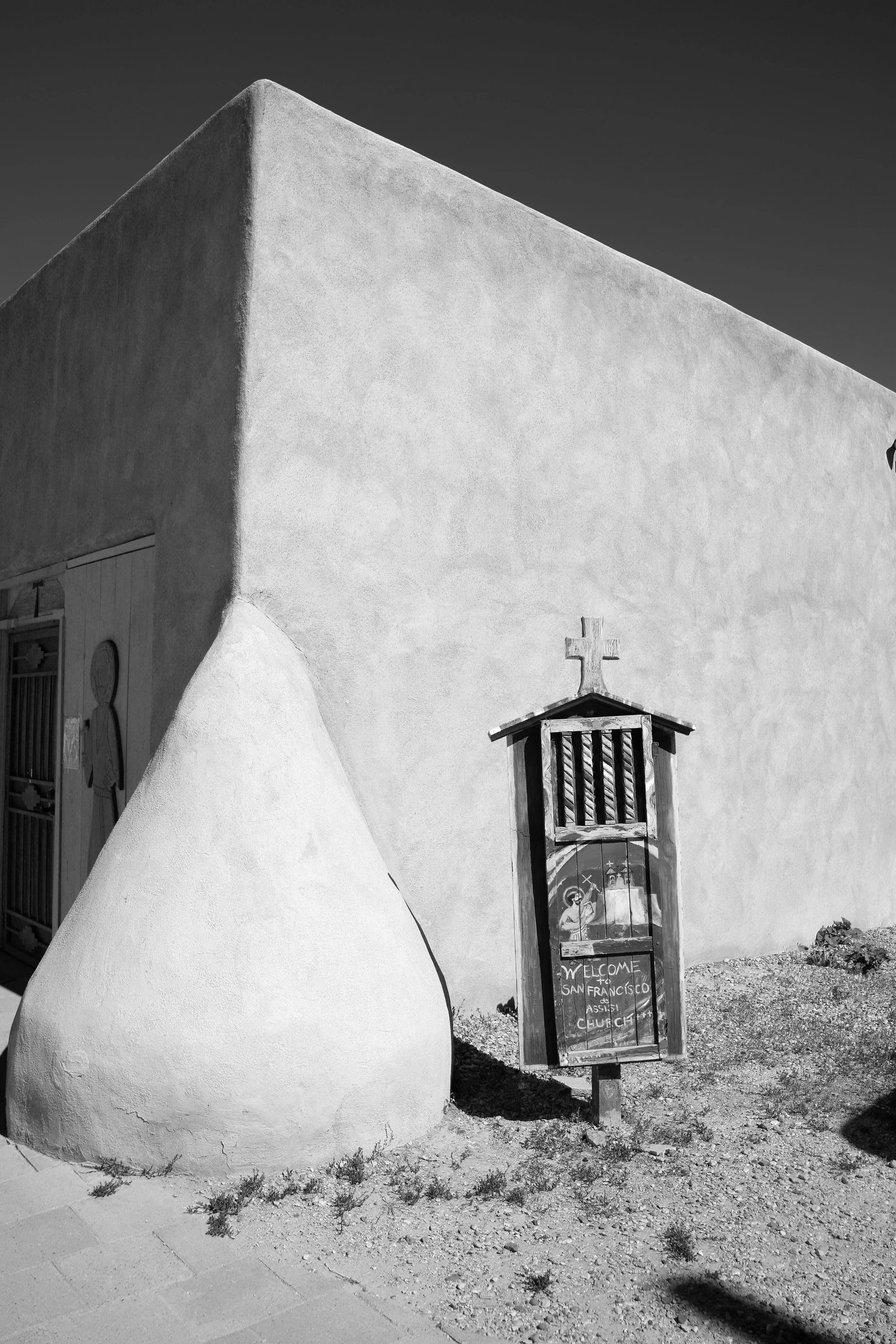 Welcome to San Francisco de Asis Church, Ranchos de Taos, Fall 2021