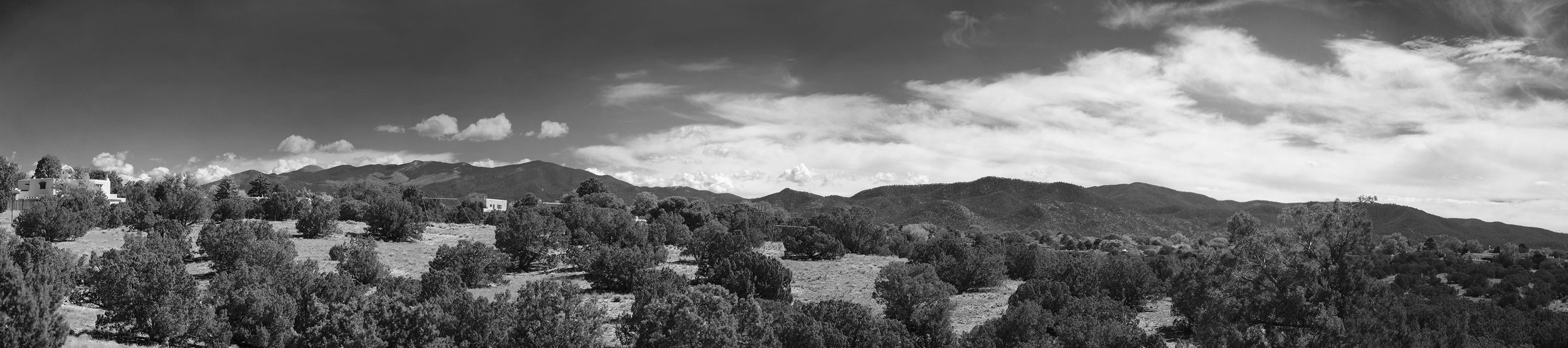 Summer Clouds over Foothills, Santa Fe 2021