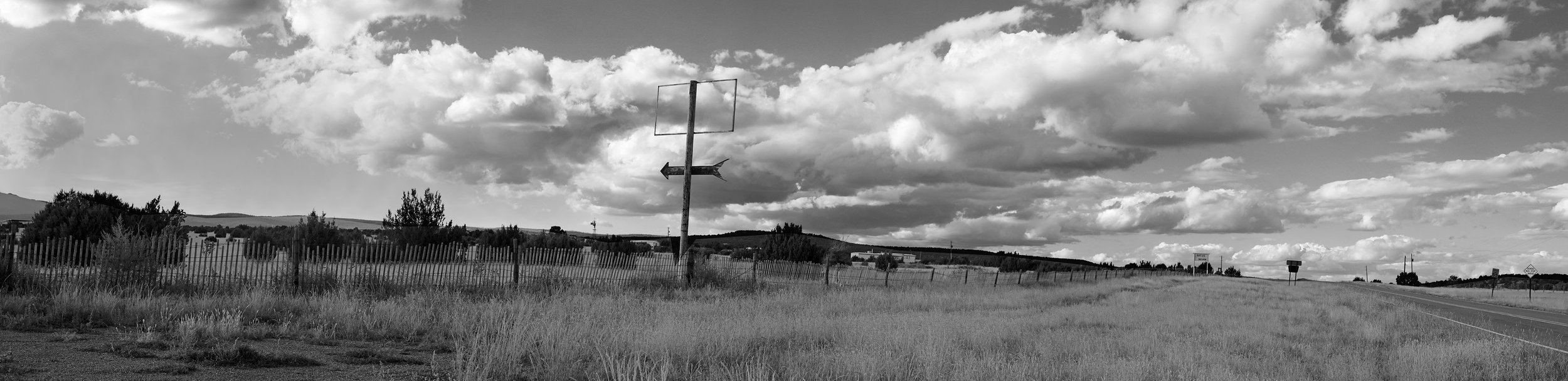 Road Sign, NM Route 337, Fall 2021
