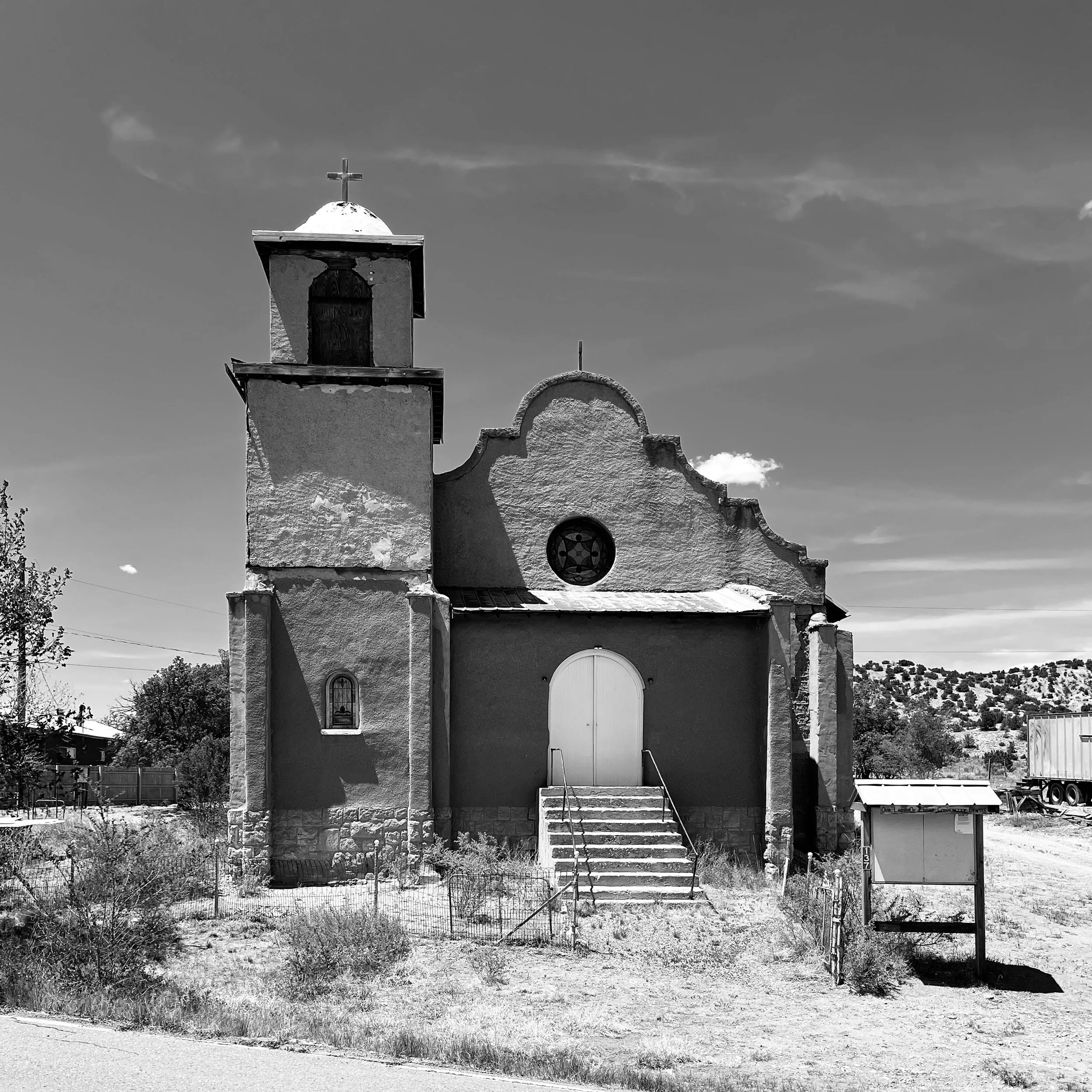La Nuestra Senora de la Luz, Lamy NM, Spring 2021 