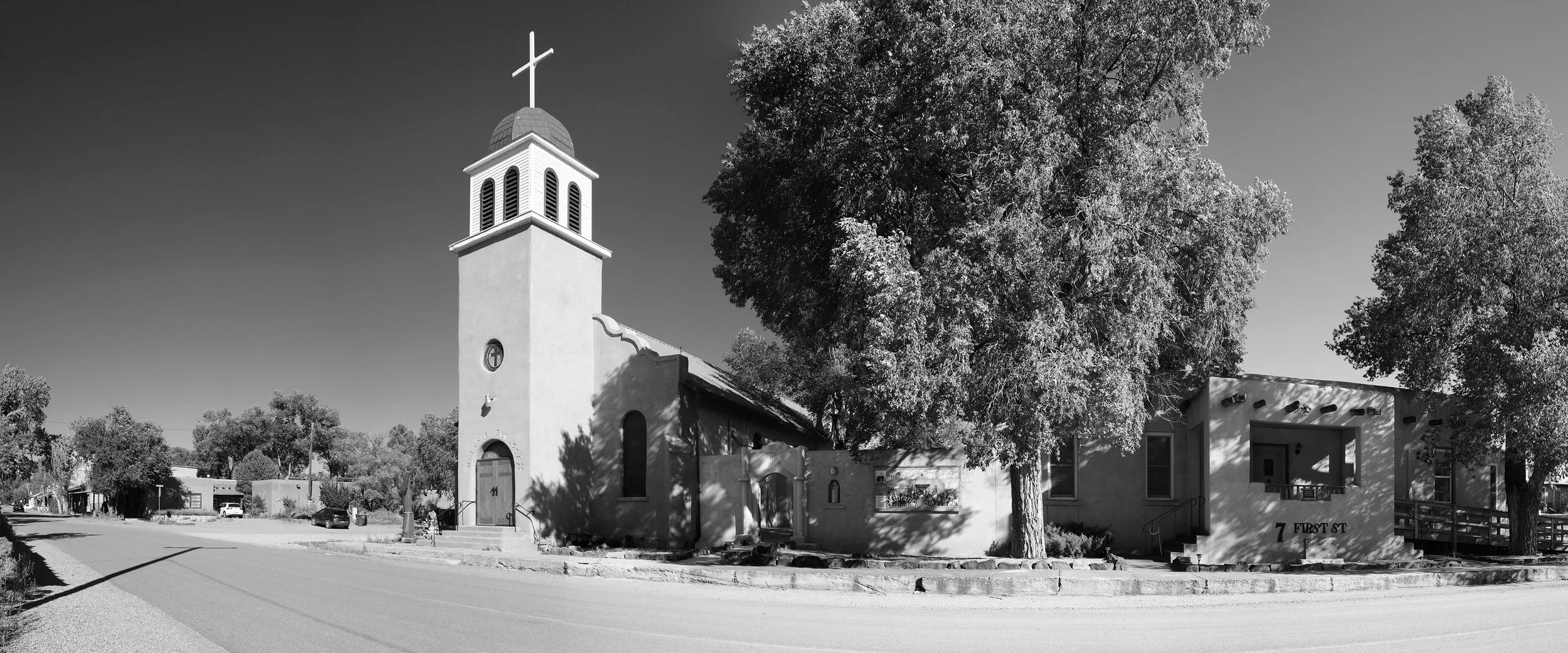 Iglesia de San Jose, Cerrillos NM, Fall 2021